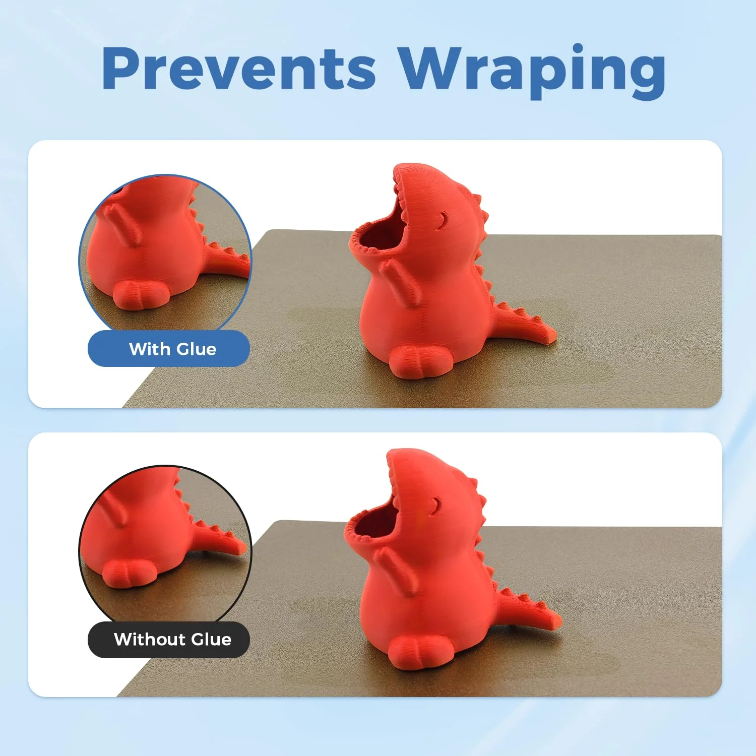 چسب بستر چاپگر سه بعدی 3DLAC، چسبندگی قوی، کاهش تاب برداشتن برای فیلامنت های ABS، PLA و PETG روی صفحات ساخت سازگار، 80 میلی لیتر