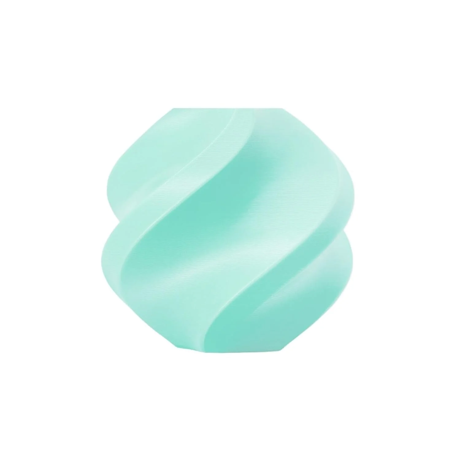 فیلامنت TPU 85A / TPU 90A سازگار با فیلامنت TPU برای پرینت سه بعدی 1.75mm (85A - Light Cyan)