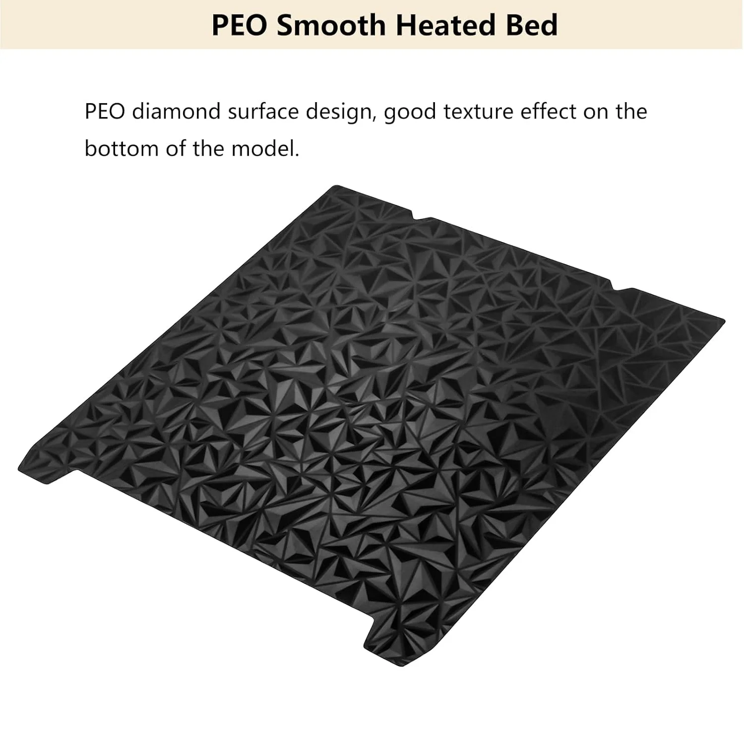 صفحه دو طرفه PEO PEI کامگرو Ender 3 V3 SE، بستر حرارتی مغناطیسی PEO بافت دار صاف 235 * 235 میلی متر برای Creality K1C/K1/Ender 3 V3/Ender 3 V3 KE/Ender 3 و فیلامنت پرینتر سه بعدی TPU