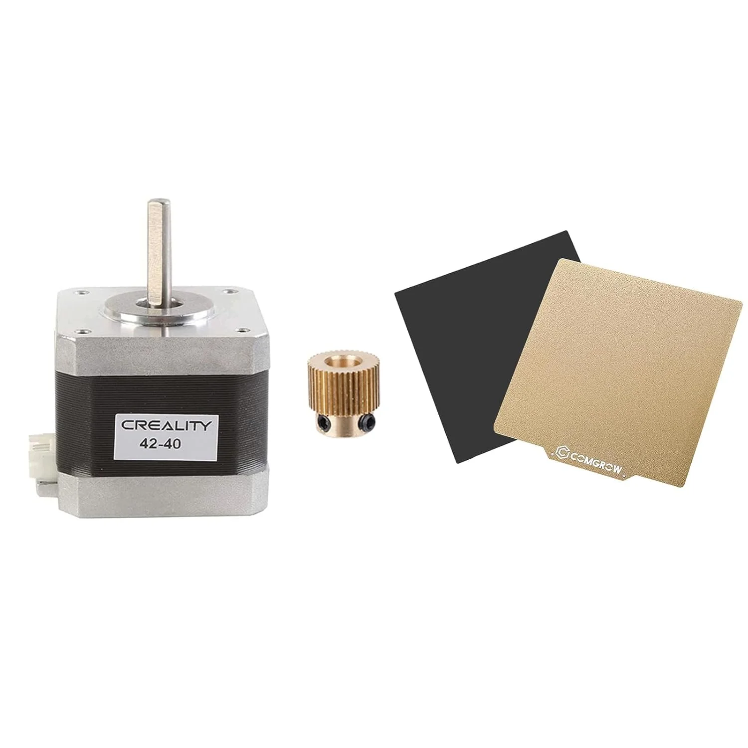 موتور پله ای Comgrow Creality 42-40 و فنر فولادی PEI سایز 235x235mm