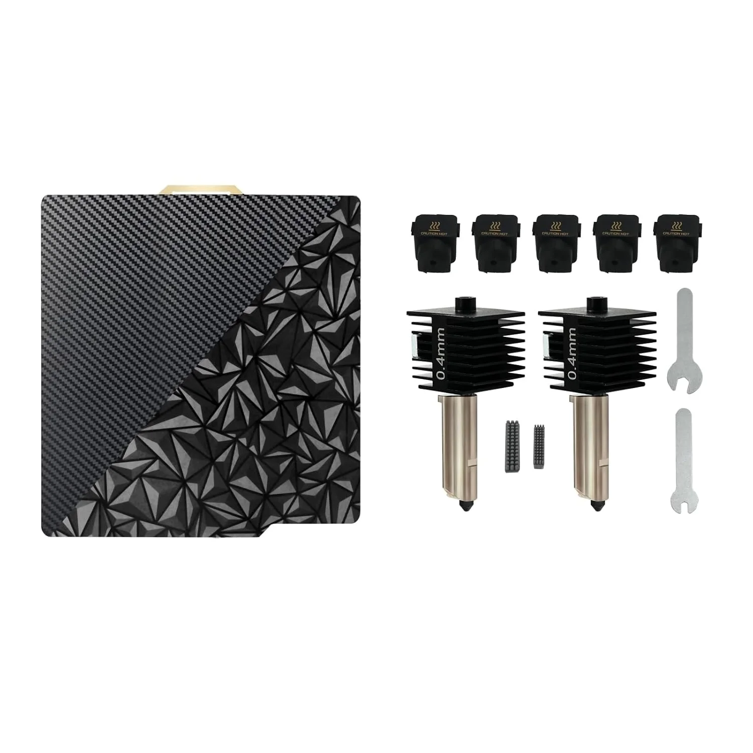 صفحه ساخت دو طرفه PEO PET برای Bambu Lab X1C/X1/X1E/P1P/P1S/A1، صفحه فولادی فنری 257x257 میلی‌متری برای پرینتر سه بعدی Bambu و هات‌اند A1/A1 mini