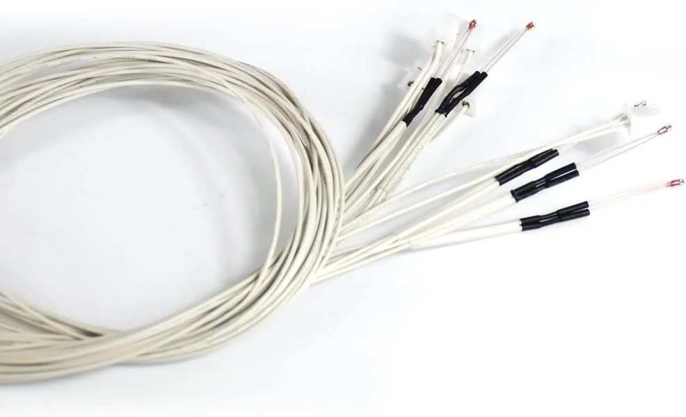 کامگرو 5 عدد ترمیستور NTC 100K پرینتر سه بعدی کرالیتی، ترمیستور NTC 3950 100K اهم سنسور دما برای کرالیتی Ender 3/Ender 3 Pro/Ender 3 Neo/Ender 3 Max و فیلامنت پرینتر سه بعدی ABS