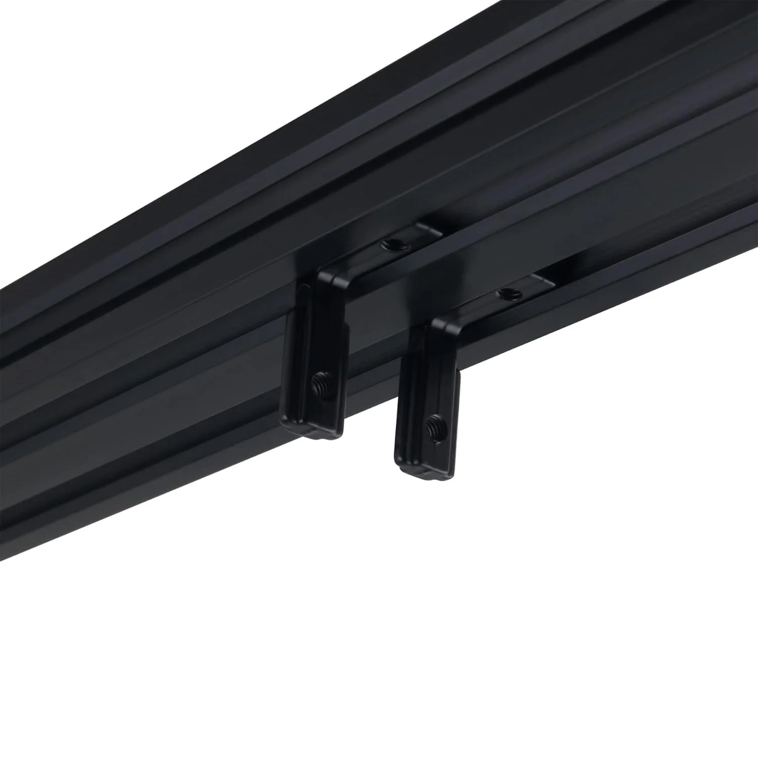 پروفیل آلومینیومی CNCYEAH اکستروژن 2040 طول 1000 میلی متر 2 عدد شیار V مشکی استاندارد اروپا آنودایز شده CNC پروفیل آلومینیومی 4 ست اتصال دهنده 50 عدد مهره 1 عدد آچار برای پرینتر سه بعدی DIY