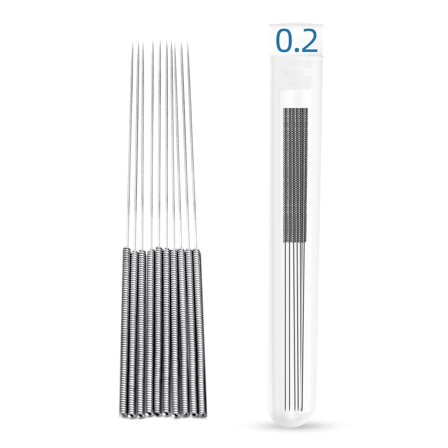 کیت تمیز کننده نازل پرینتر سه بعدی: بسته 10 عددی تمیز کننده نازل استیل ضد زنگ 0.2 میلی متری، سوزن های تمیز کننده پرینتر سه بعدی برای Creality Ender 3/K1/MK8/V6، بدون گرفتگی، محکم و بادوام، سهولت استفاده، توسط 5APLUSREPRAP کیت تمیز کننده نازل پرینتر سه بعدی: بسته 10 عددی تمیز کننده نازل استیل ضد زنگ 0.2 میلی متری، سوزن های تمیز کننده پرینتر سه بعدی برای Creality Ender 3/K1/MK8/V6، بدون گرفتگی، محکم و بادوام، سهولت استفاده، توسط 5APLUSREPRAP