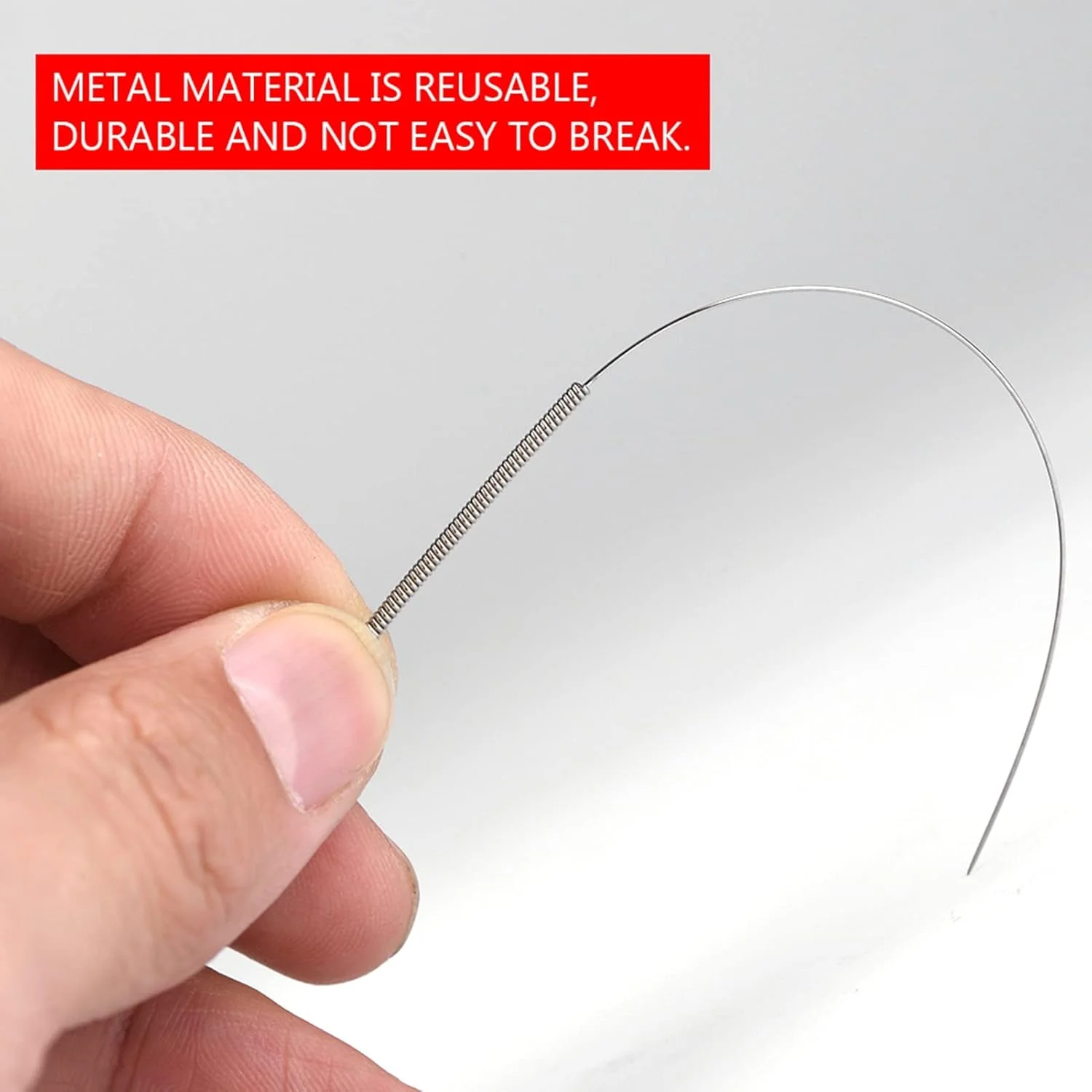 سوزن تمیز کننده نازل لوازم جانبی پرینتر سه بعدی، مجموعه 10 عددی سوزن تمیز کننده نازل پرینتر سه بعدی، کیت سوزن تمیز کننده نازل چاپ 0.02 در 4.1 اینچ، پاک کننده های فلزی جامد