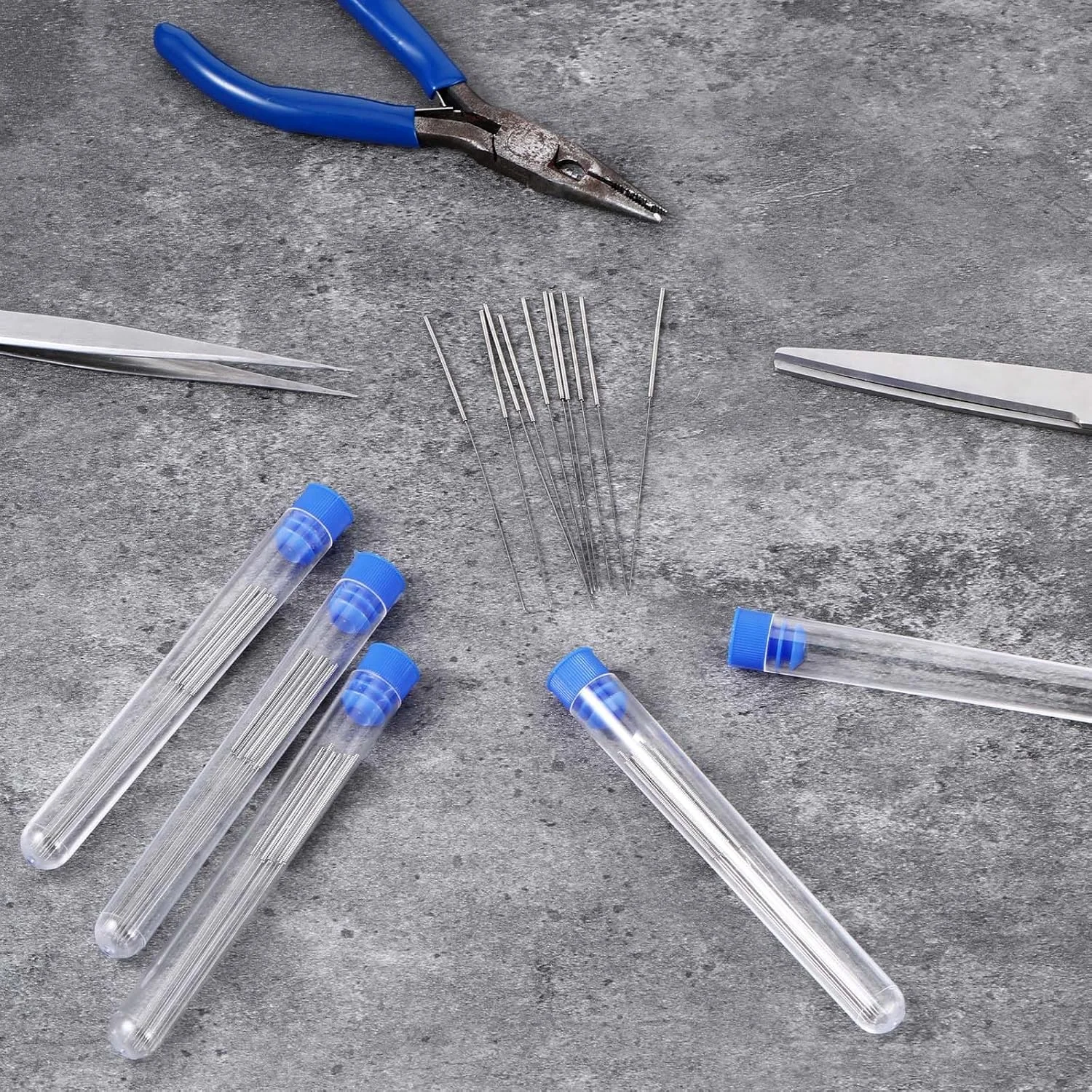 مجموعه 50 عددی ابزار تمیز کننده نازل پرینتر سه بعدی، سوزن های تمیز کننده نازل استیل ضد زنگ 0.4 میلی متری برای لوازم جانبی نگهداری پرینتر