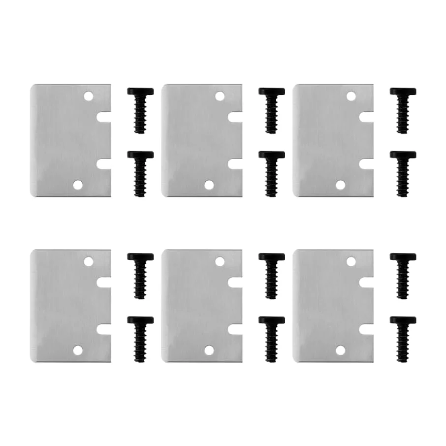 ست کاردک تمیز کننده پرینت سه بعدی، 6 عددی ابزار پرینتر سه بعدی کاردک تخت داغ استیل، مناسب برای سری Bambu Lab X1/P1، تیغه نوک کاردک فولادی SK5 با پیچ ست کاردک تمیز کننده پرینت سه بعدی، 6 عددی ابزار پرینتر سه بعدی کاردک تخت داغ استیل، مناسب برای سری Bambu Lab X1/P1، تیغه نوک کاردک فولادی SK5 با پیچ