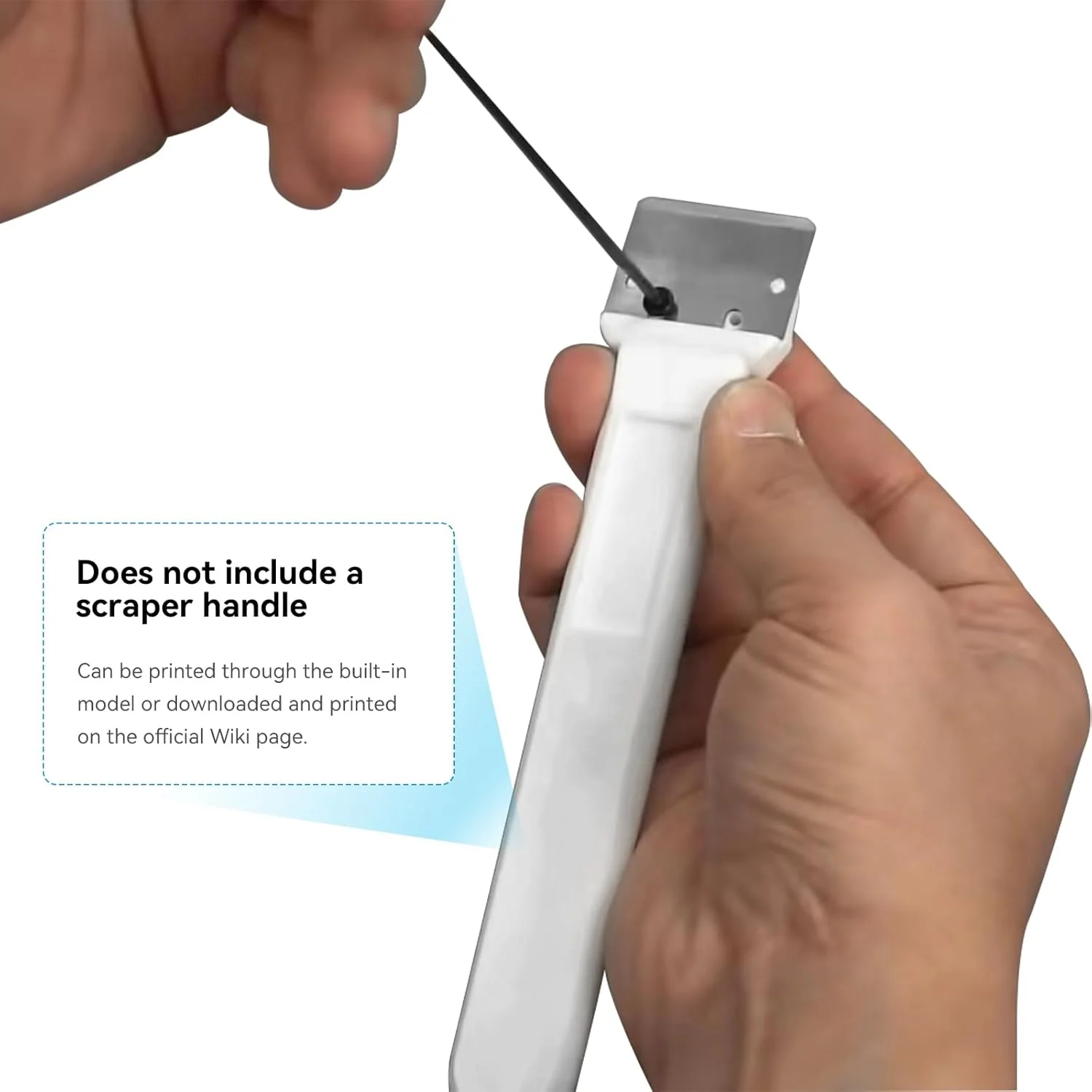 ست کاردک تمیز کننده پرینت سه بعدی، 6 عددی ابزار پرینتر سه بعدی کاردک تخت داغ استیل، مناسب برای سری Bambu Lab X1/P1، تیغه نوک کاردک فولادی SK5 با پیچ