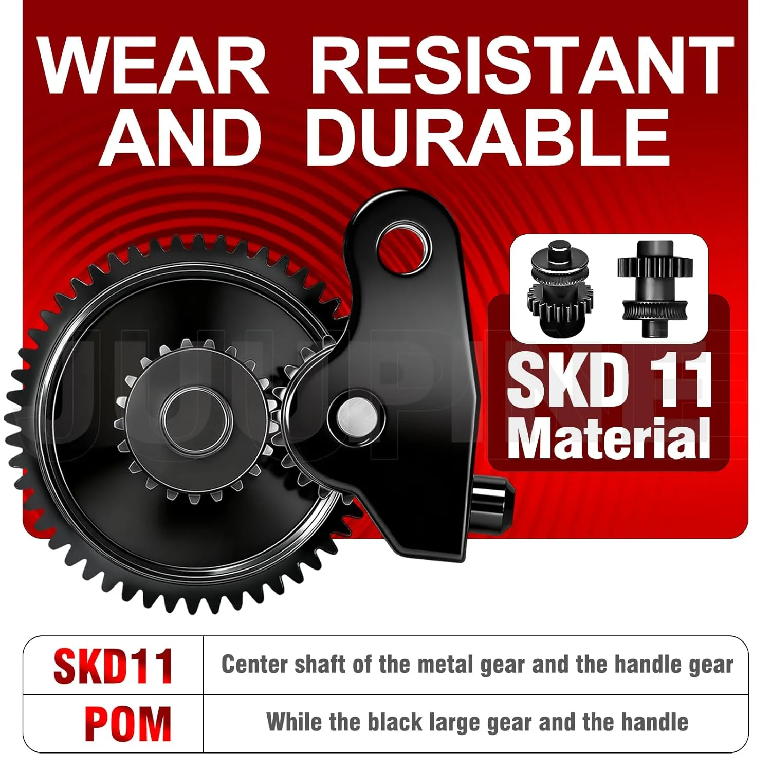 کیت چرخ دنده اکسترودر با کیفیت بالا برای Elegoo Centauri Carbon، چرخ دنده فولادی سخت شده فلزی، بلبرینگ های مقاوم در برابر سایش، اکستروژن صاف، جنس چرخ دنده SKD11 مناسب برای لوازم جانبی پرینتر سه بعدی Elegoo cc کیت چرخ دنده اکسترودر با کیفیت بالا برای Elegoo Centauri Carbon، چرخ دنده فولادی سخت شده فلزی، بلبرینگ های مقاوم در برابر سایش، اکستروژن صاف، جنس چرخ دنده SKD11 مناسب برای لوازم جانبی پرینتر سه بعدی Elegoo cc