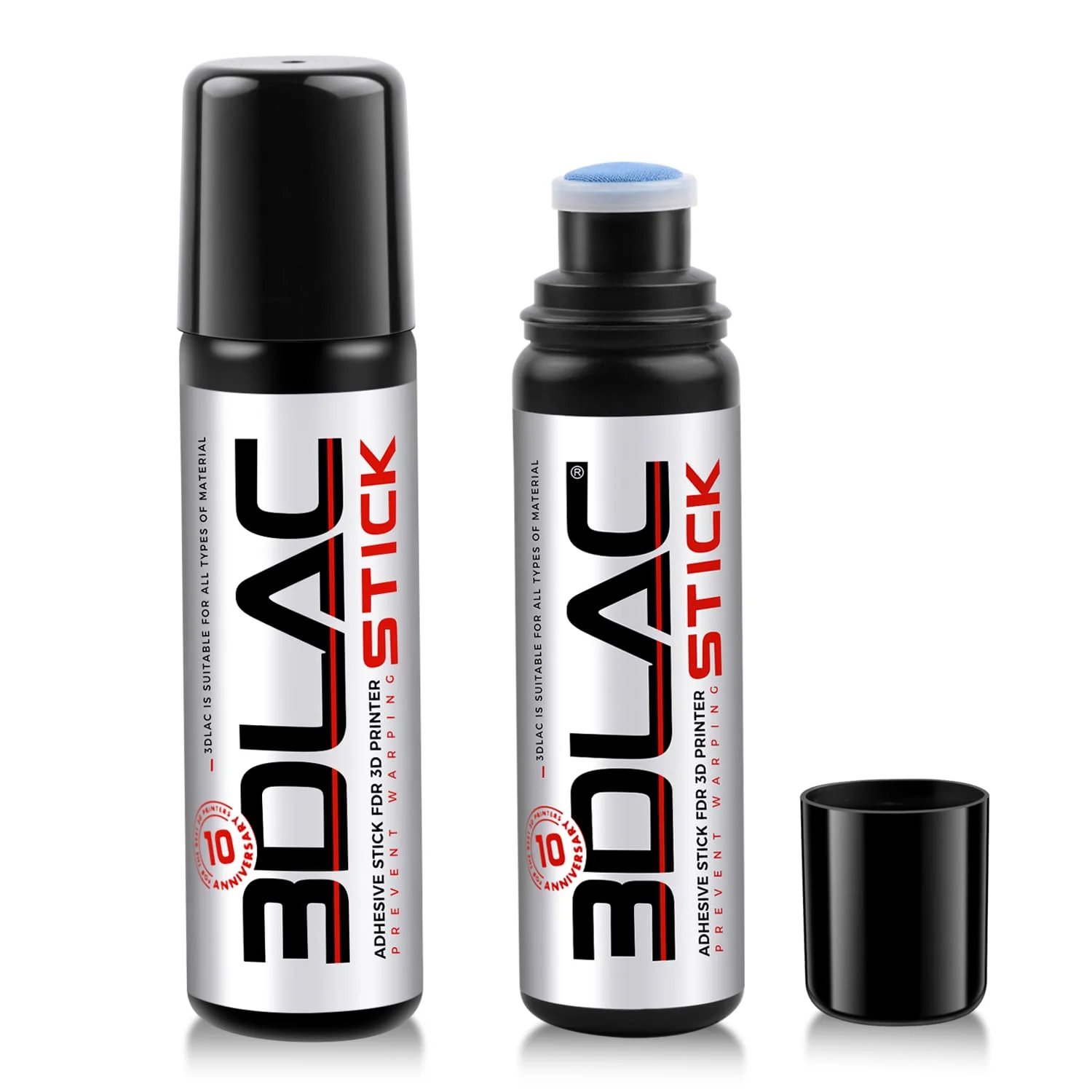 چسب استیک بستر پرینتر سه بعدی CCTREE 3DLAC، چسب پرینت سه بعدی برای بستر گرم، مناسب برای ABS، PLA، PETG، TPU روی صفحات ساخت مختلف با چسبندگی قوی تر، 80 میلی لیتر (2 عدد) چسب استیک بستر پرینتر سه بعدی CCTREE 3DLAC، چسب پرینت سه بعدی برای بستر گرم، مناسب برای ABS، PLA، PETG، TPU روی صفحات ساخت مختلف با چسبندگی قوی تر، 80 میلی لیتر (2 عدد)