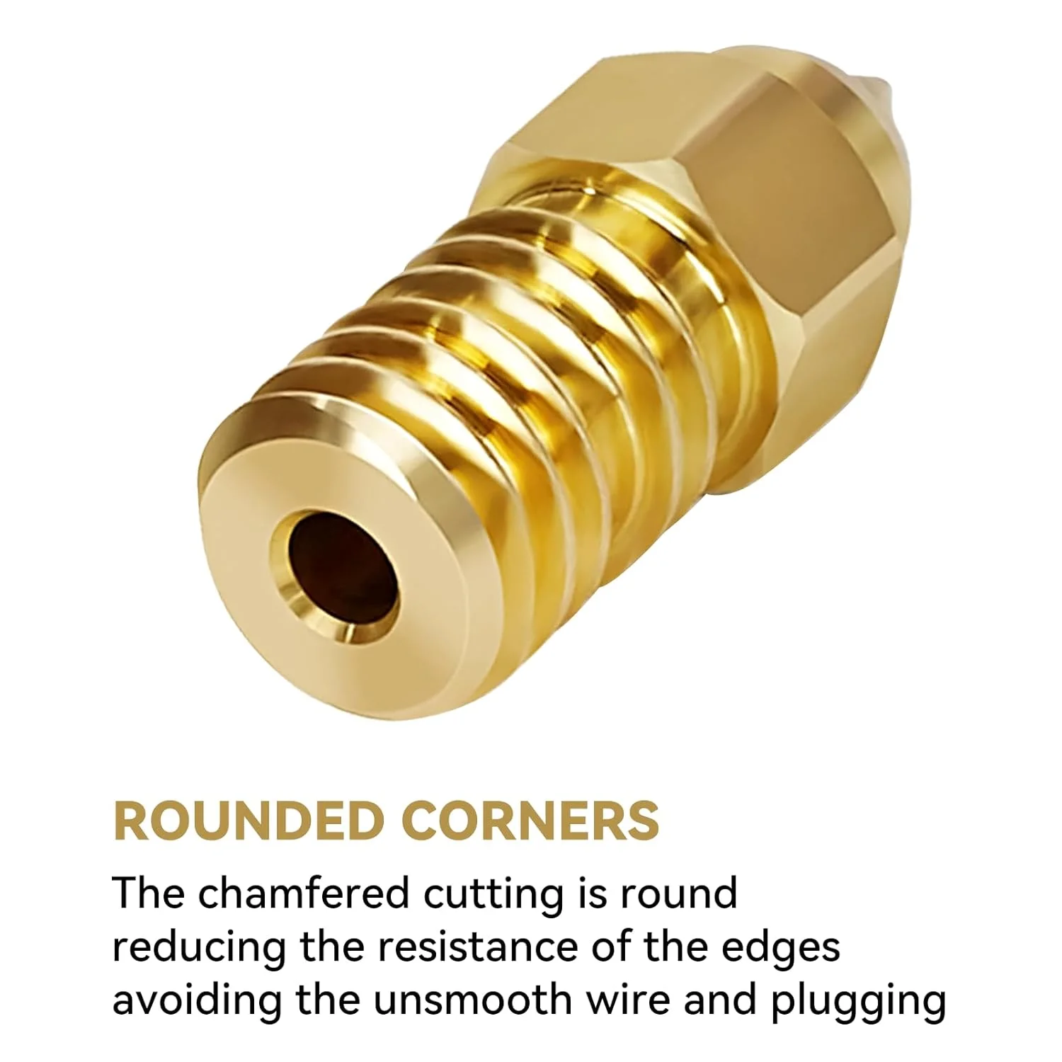 نازل های برنجی پرینتر سه بعدی CCTREE مناسب برای Ender 3 V3 SE، کیت 10 عددی نازل های 0.4 میلی متری سرعت بالا برای پرینتر سه بعدی Creality Ender 3 V3 SE، Ender 5 S1، Ender 7، Spider 1.0 Hotend نازل های برنجی پرینتر سه بعدی CCTREE مناسب برای Ender 3 V3 SE، کیت 10 عددی نازل های 0.4 میلی متری سرعت بالا برای پرینتر سه بعدی Creality Ender 3 V3 SE، Ender 5 S1، Ender 7، Spider 1.0 Hotend