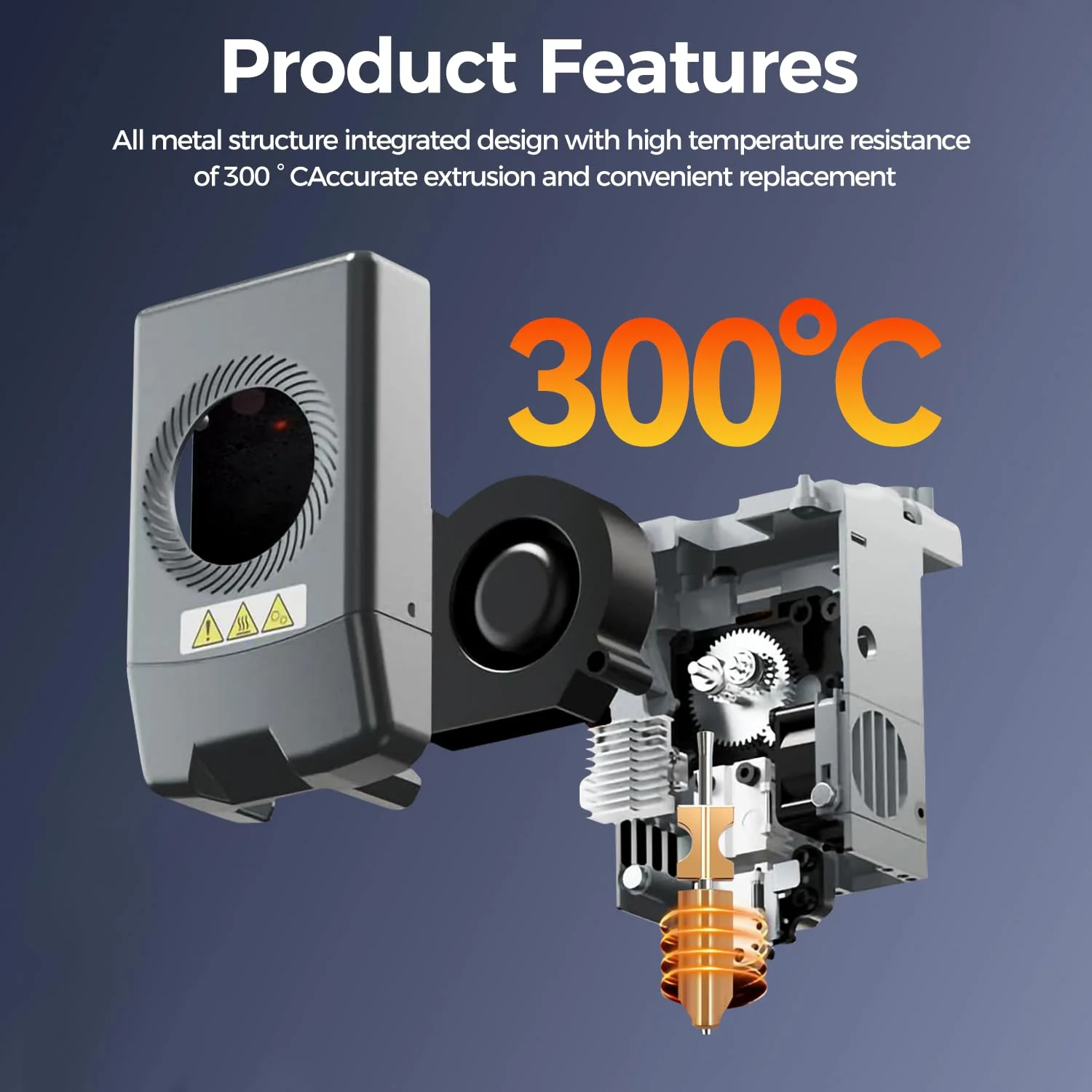 کیت هاتاند نازل تمام فلزی اورجینال CCTREE با سرعت بالا برای FLASHFORGE AD5X، بلوک حرارتی نازل با رهاسازی سریع، سازگار با PLA/ABS/PETG/TPU/PP/PC/Nylon، 0.6mm کیت هاتاند نازل تمام فلزی اورجینال CCTREE با سرعت بالا برای FLASHFORGE AD5X، بلوک حرارتی نازل با رهاسازی سریع، سازگار با PLA/ABS/PETG/TPU/PP/PC/Nylon، 0.6mm