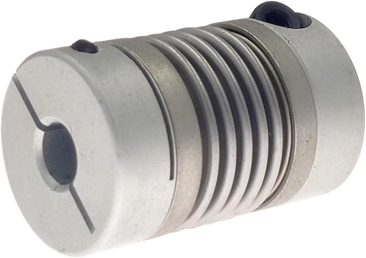 کوپلینگ موجدار D40L55 آلیاژ آلومینیوم 10/12/14/16/18/20/22 میلی متر برای کوپلینگ شفت موتور پله ای پرینتر سه بعدی (سایز: 10X18) کوپلینگ موجدار D40L55 آلیاژ آلومینیوم 10/12/14/16/18/20/22 میلی متر برای کوپلینگ شفت موتور پله ای پرینتر سه بعدی (سایز: 10X18)