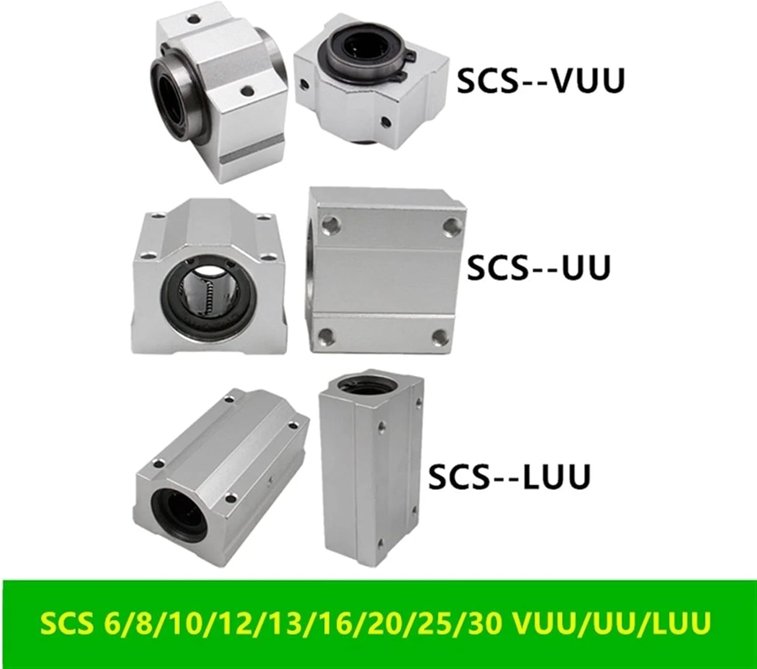 بوشینگ بلوک کشویی بلبرینگ حرکت خطی حرفه ای SC8UU SCS8LUU SC10LUU SCS12UU 16UU 20UU 25UU 30UU قطعات پرینتر سه بعدی شفت خطی بوشینگ بلوک کشویی بلبرینگ حرکت خطی حرفه ای SC8UU SCS8LUU SC10LUU SCS12UU 16UU 20UU 25UU 30UU قطعات پرینتر سه بعدی شفت خطی