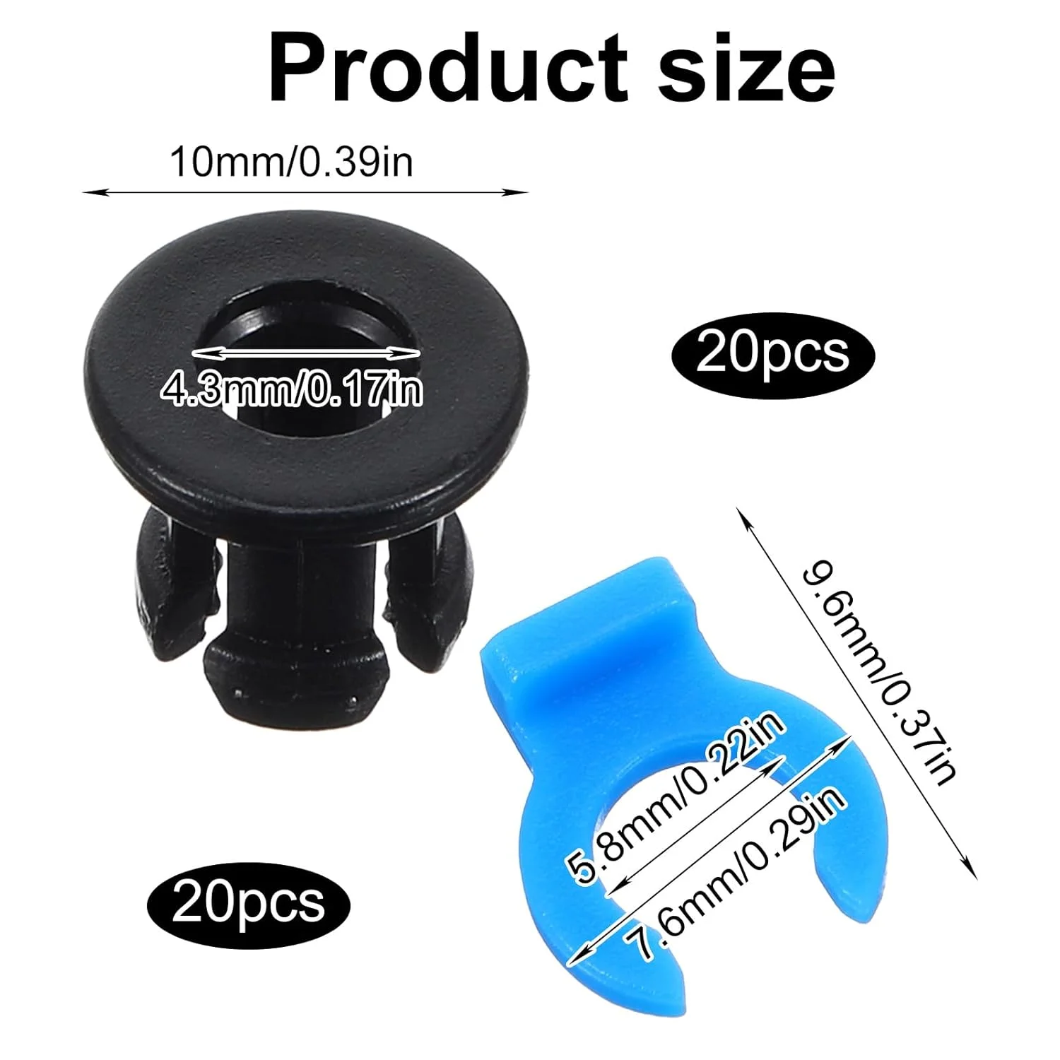 40 عدد لوازم جانبی لوله Bowden پرینتر سه بعدی، گیره و بست لوله Bowden، قطر خارجی 4 میلی متر، قطعات پرینتر فیلامنت 1.75 میلی متری 40 عدد لوازم جانبی لوله Bowden پرینتر سه بعدی، گیره و بست لوله Bowden، قطر خارجی 4 میلی متر، قطعات پرینتر فیلامنت 1.75 میلی متری