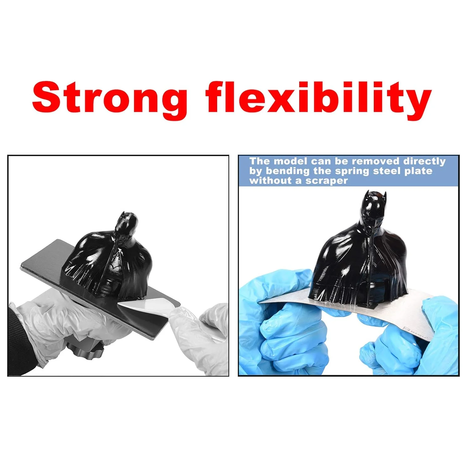 صفحه فولادی انعطاف پذیر مغناطیسی BIQU، 150x95 میلی متر، صفحه ساخت بستر انعطاف پذیر پلتفرم چاپگر سه بعدی برای Elegoo Mars 3/Mars 3 Pro SLA LCD رزین چاپگر سه بعدی (2 عدد) صفحه فولادی انعطاف پذیر مغناطیسی BIQU، 150x95 میلی متر، صفحه ساخت بستر انعطاف پذیر پلتفرم چاپگر سه بعدی برای Elegoo Mars 3/Mars 3 Pro SLA LCD رزین چاپگر سه بعدی (2 عدد)