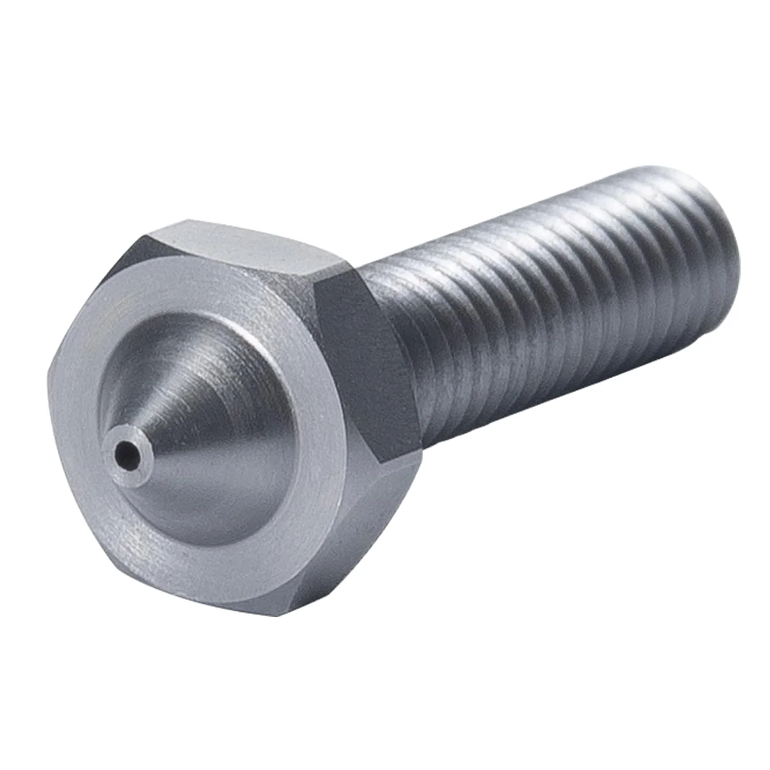 نازل فولادی سخت کاری شده M4 سفارشی BIQU با قطر 0.6 میلی متر برای H2 V2S Lite، طول 20 میلی متر، نازل با جریان بالا، کیت هات اند تمام فلزی، قطعه پرینتر سه بعدی