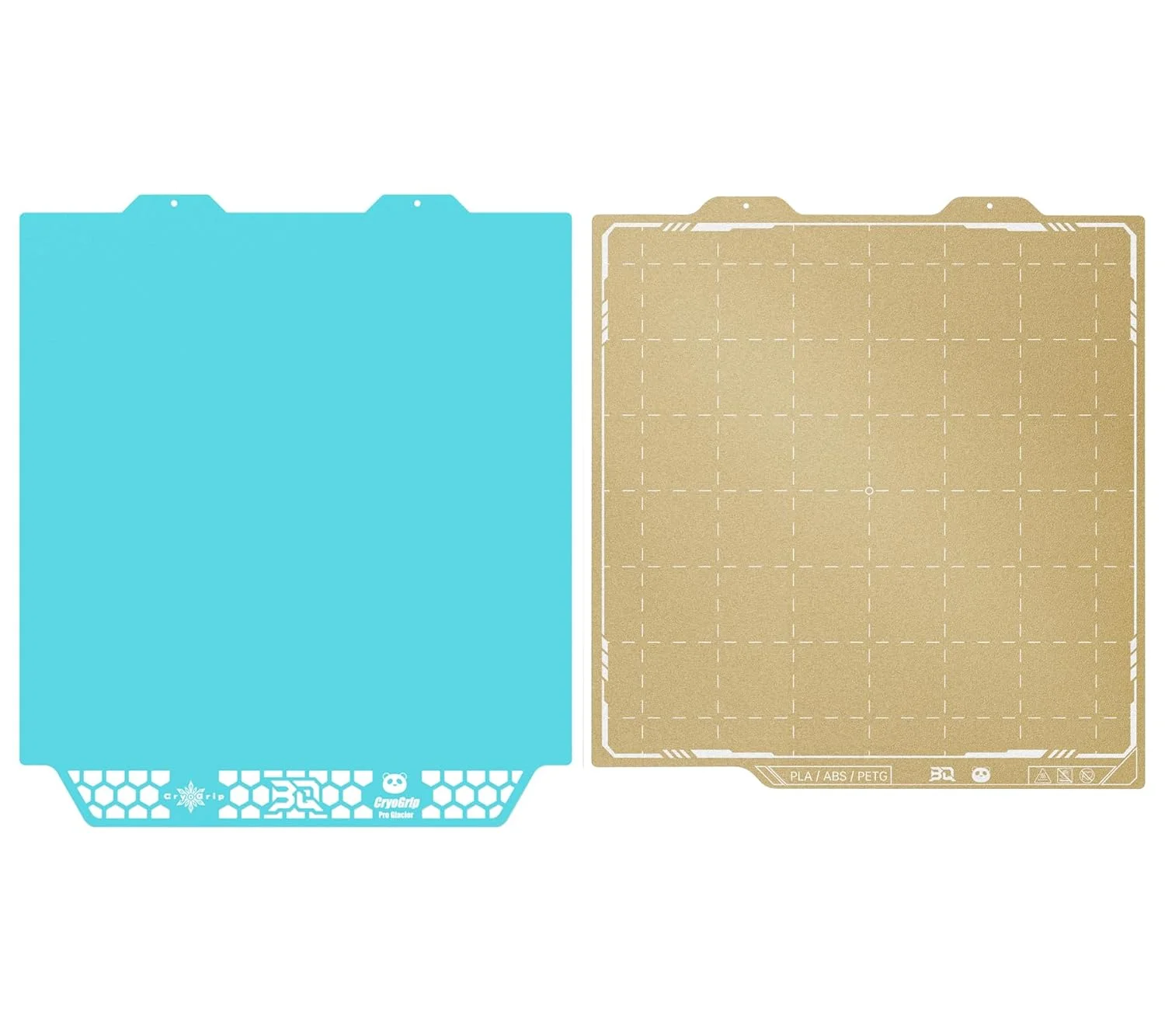 صفحه ساخت BIQU CryoGrip Pro Glacier به همراه صفحه ساخت PEI با بافت دو طرفه 184x184 میلی‌متر، سازگار با پرینتر سه بعدی Bambu-Lab A1 Mini
