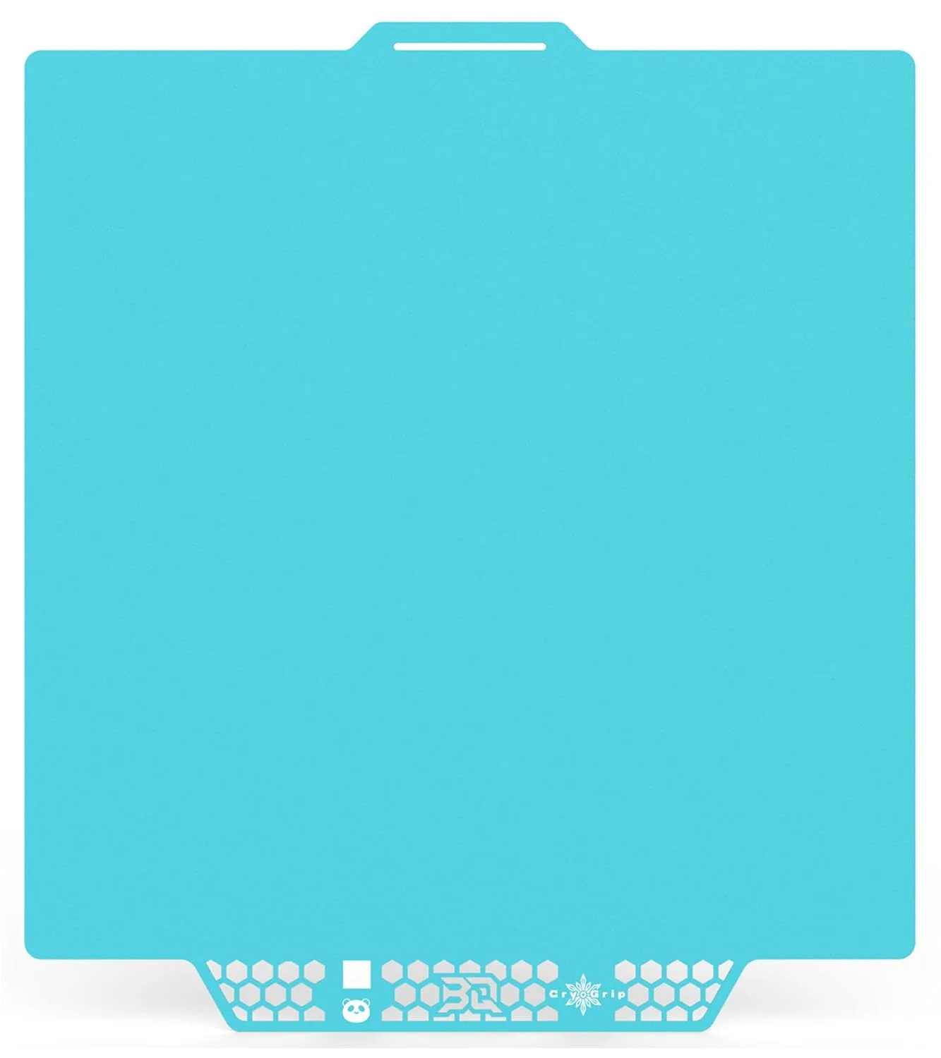 صفحه ساخت دو طرفه BIQU CryoGrip Pro Glacier 257x257mm Panda مناسب برای پرینتر سه بعدی Bambu-Lab P1S/P1P/P2S/X1C/X1E/A1، پلتفرم سطحی قابل جابجایی