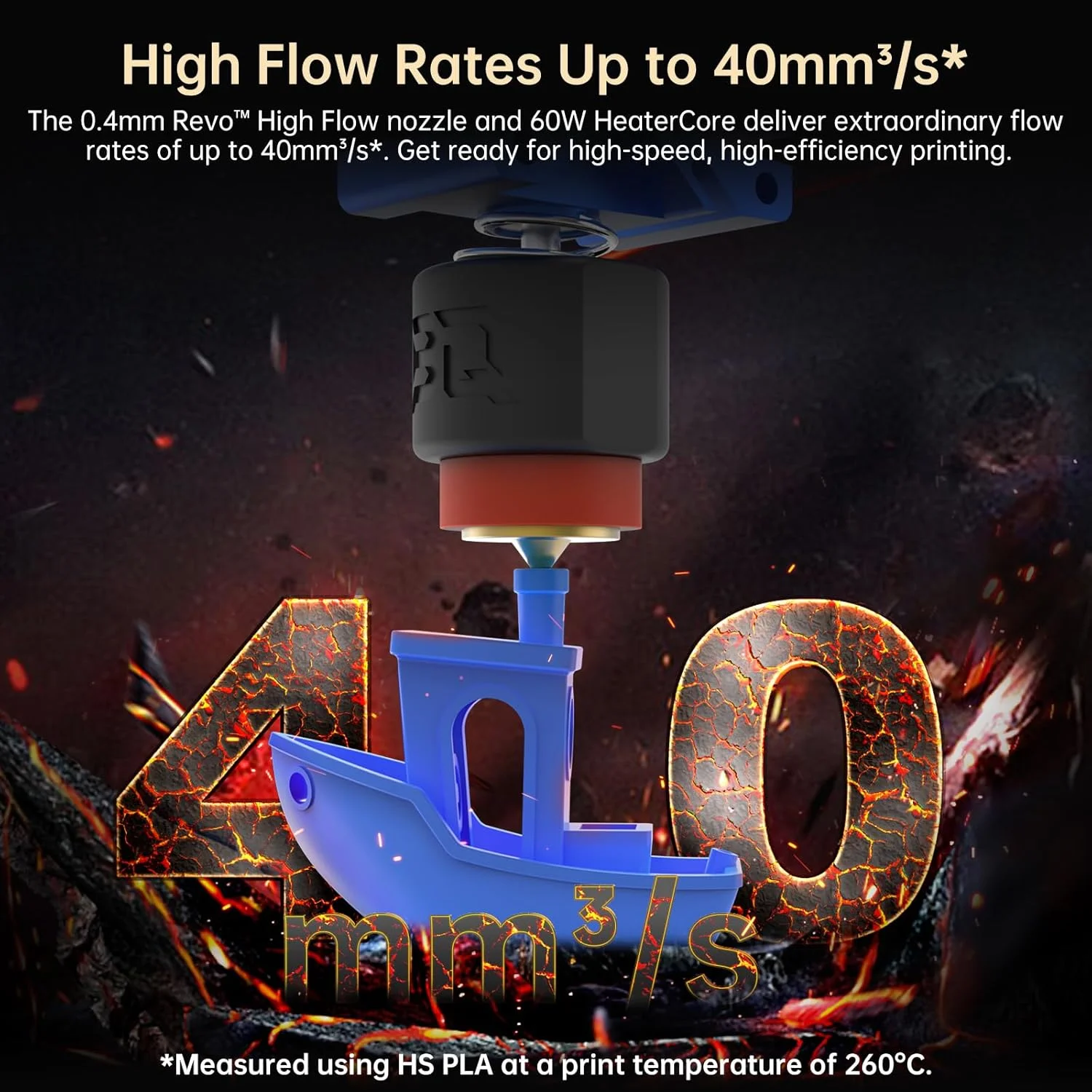 هات‌اند BIQU Panda Revo برای پرینترهای سه بعدی Bambu-Lab P1P/P1S، هات‌اند با جریان بالا تا 40mm3/s، مجهز به سیستم تعویض سریع نازل E3D