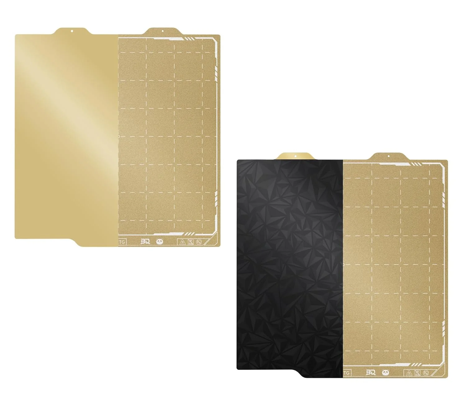 صفحه ساخت دو طرفه صاف PEI+بافت دار PEI + صاف PEO+بافت دار PEO BIQU ابعاد 184x184mm، صفحه چاپ انعطاف پذیر، سکوی سطح جداشدنی سازگار با پرینتر سه بعدی Bambu-Lab A1 Mini