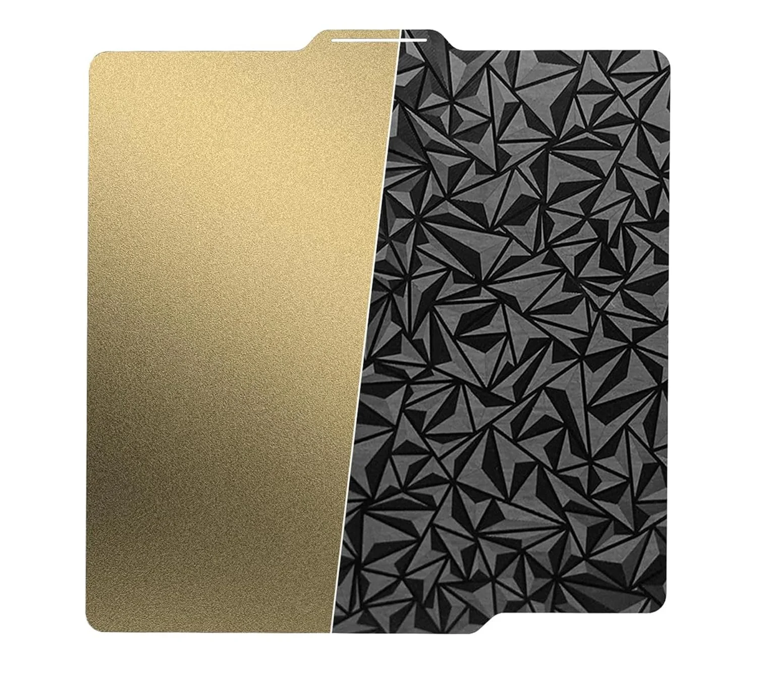 صفحه ساخت دو طرفه BIQU 257x257mm، سطح صاف PEO+ بافت PEI ورق انعطاف پذیر پلتفرم قابل جابجایی صفحه فولادی فنری بستر چاپ سازگار با پرینترهای سه بعدی Bambu-Lab P1P/P1S/P2S/X1C/X1E/A1