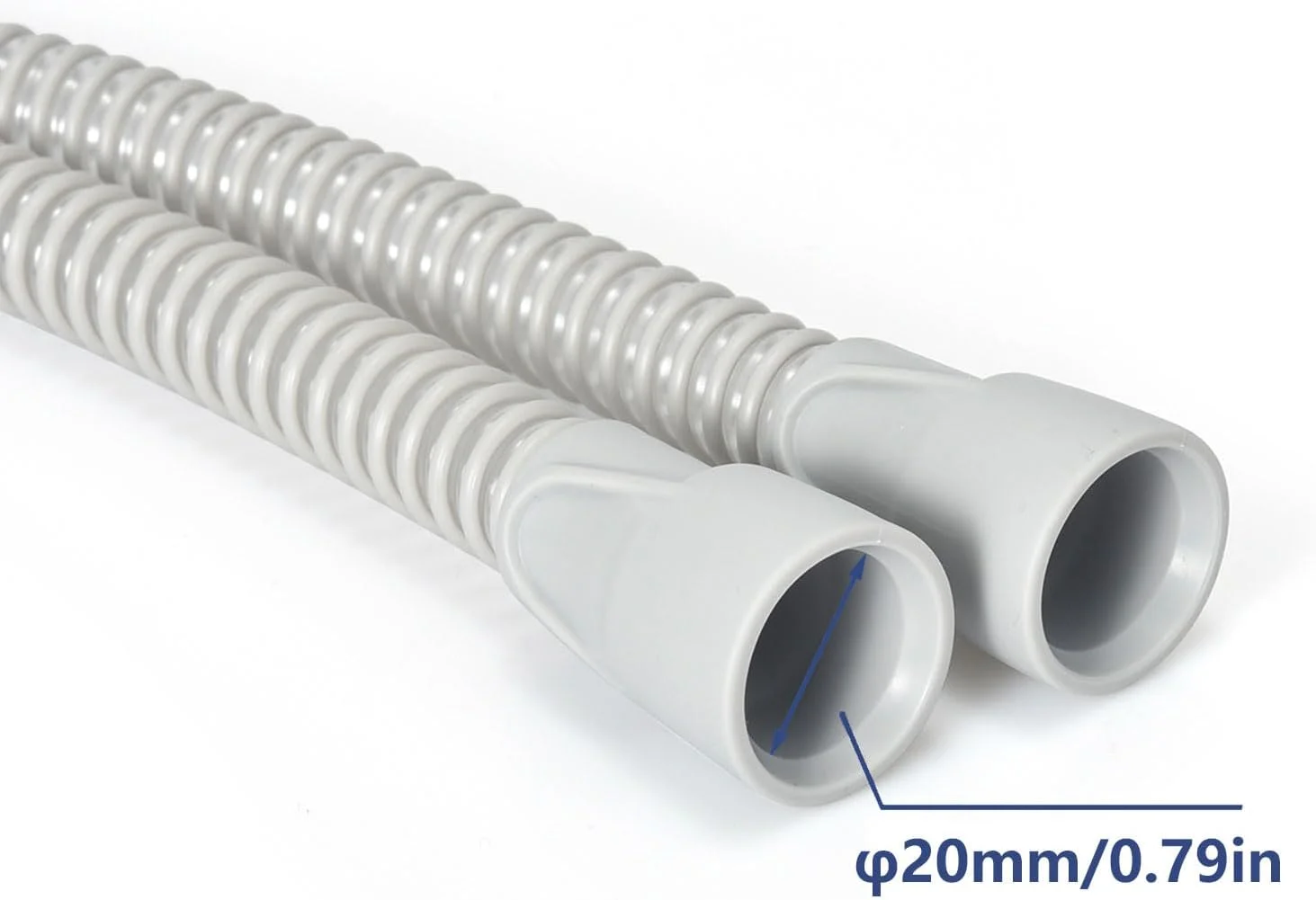 لوله فن CPAP نرم و ضد تا خوردگی 1.8 متری BIGTREETECH با قطر 15 میلی متر برای فن دمنده سانتریفیوژ براشلس DC WS7040 7040 مناسب پرینتر سه بعدی Voron2.4 VzBoT HevORT Ratrig