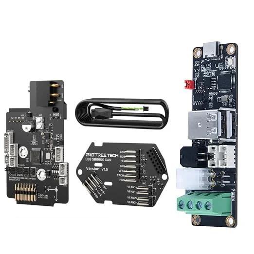 برد آداپتور BIGTREETECH EBB SB2209 CAN + U2C V2.1، قطعات پرینتر سه بعدی Hotend Klipper Canbus Extruder HeadTool برای Voron StealthBurner