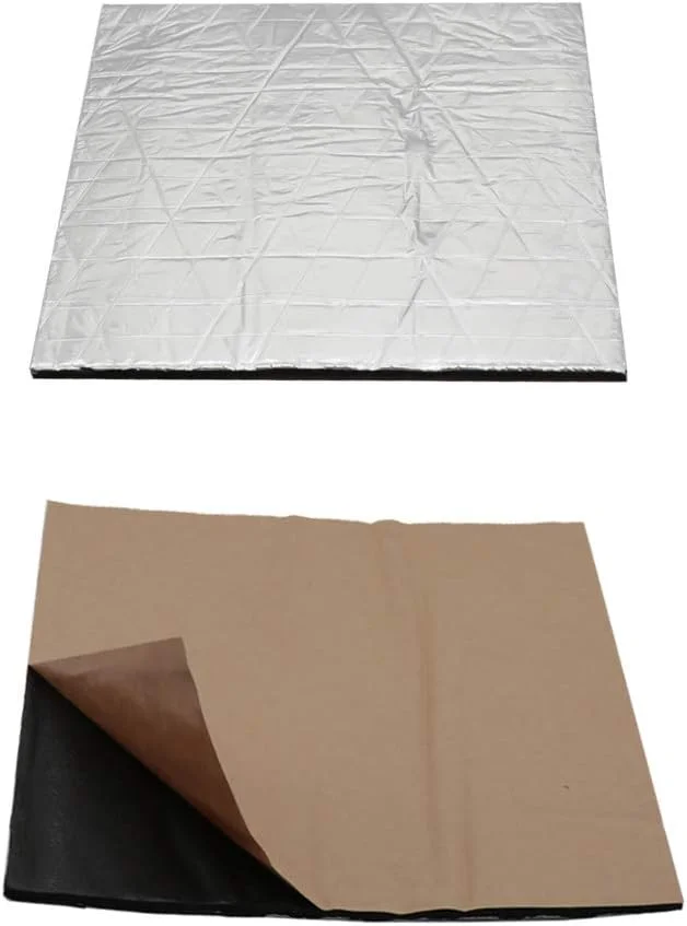 2 عدد فویل فوم عایق حرارتی سبک وزن برای بستر گرم چاپگر سه بعدی 220x220x5 میلی متر (8.66x8.66x0.2 اینچ) برچسب تشک عایق خود چسب پد حرارتی بستر گرم برای Ender 3 (220x220x5mm)