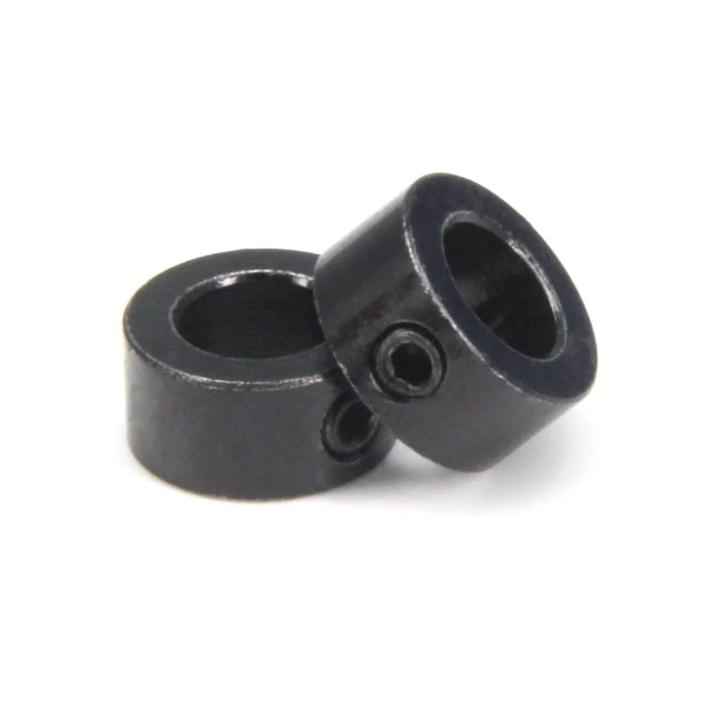 10 عدد طوق قفل مشکی 8 میلی متری برای پیچ سربی T8 قطعات CNC پرینتر سه بعدی (8 میلی متر-مشکی)
