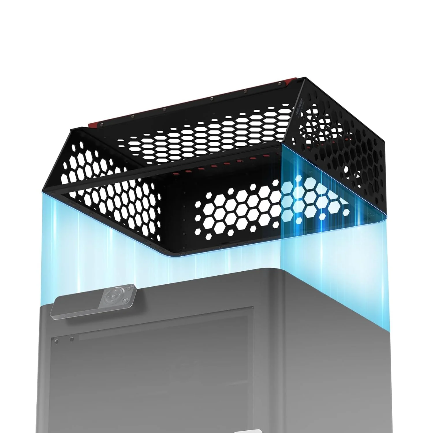 نگهدارنده BIQU Panda Perch AMS برای پرینترهای سه بعدی Bambu-Lab P1P/P1S/X1C/X1E، قابلیت نگهداری تا 2 عدد AMS/AMS 2 Pro، جعبه های نگهداری، نگهدارنده ابزار، سینی، نظم دهنده USB