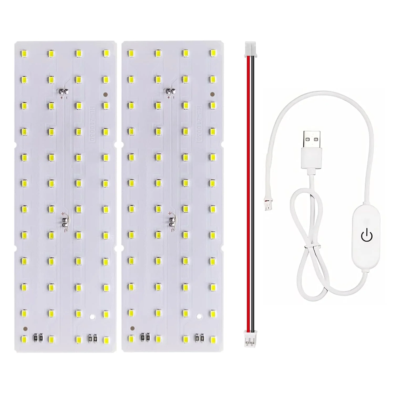 کیت برد نور پس زمینه ال ای دی لیتوفان 2 عددی KC009 KC010 برای Bambu Lab H2D/X1/P1P/A1، برد نور ال ای دی، قطعات مدل Makerworld، لوازم جانبی چاپ سه بعدی USB، مدل عکس، جعبه نور DIY