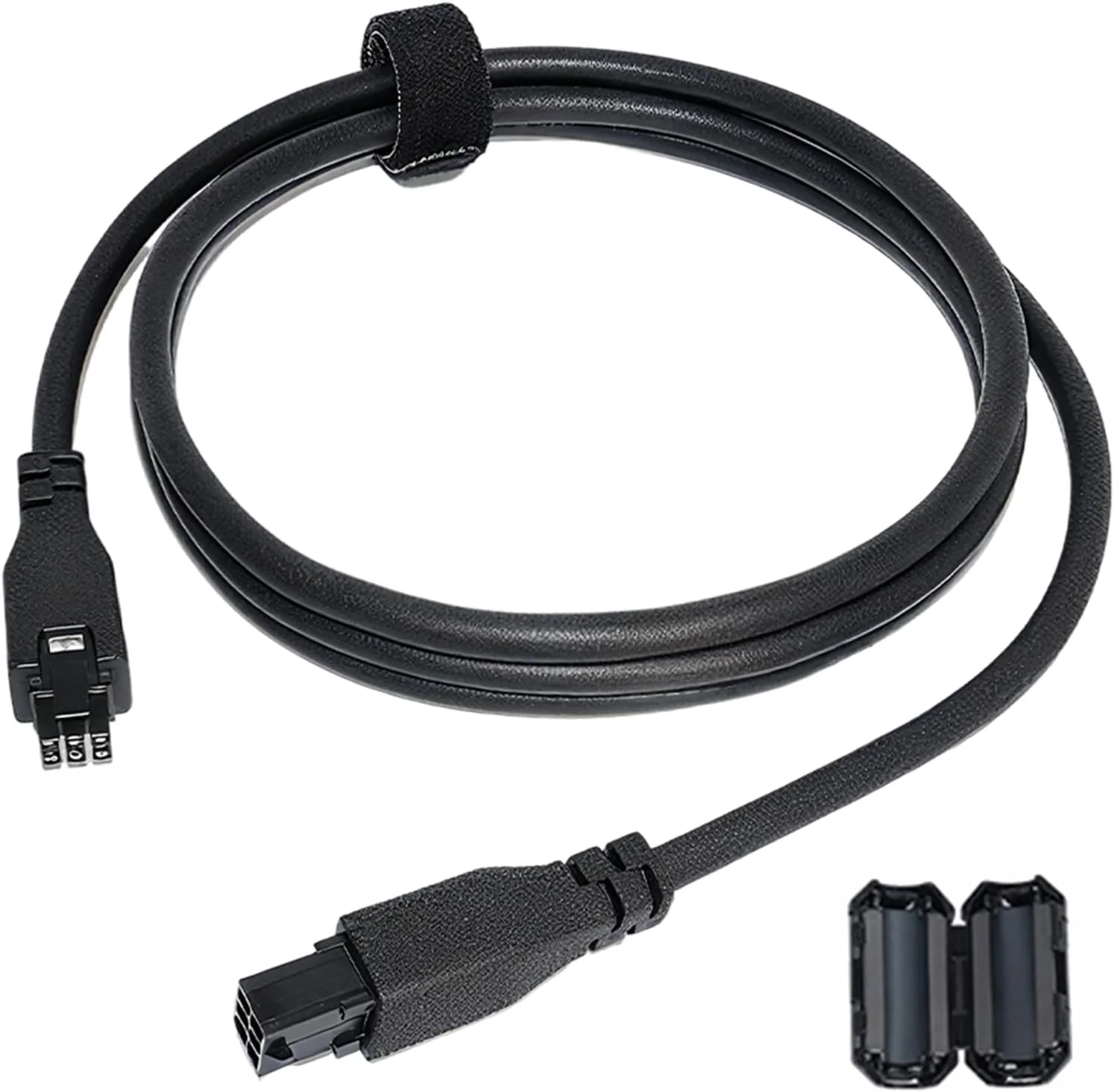 کابل افزایش طول 6 پین AMS برای Bambu Lab H2D/H2S/P2S/P1P/P1S، Anycubic ACE PRO Kobra 3/V2/3 MAX/S1C، Creality CFS، طول 1.5 متر، دارای فیلتر حلقه مغناطیسی برای محفظه آکریلیک