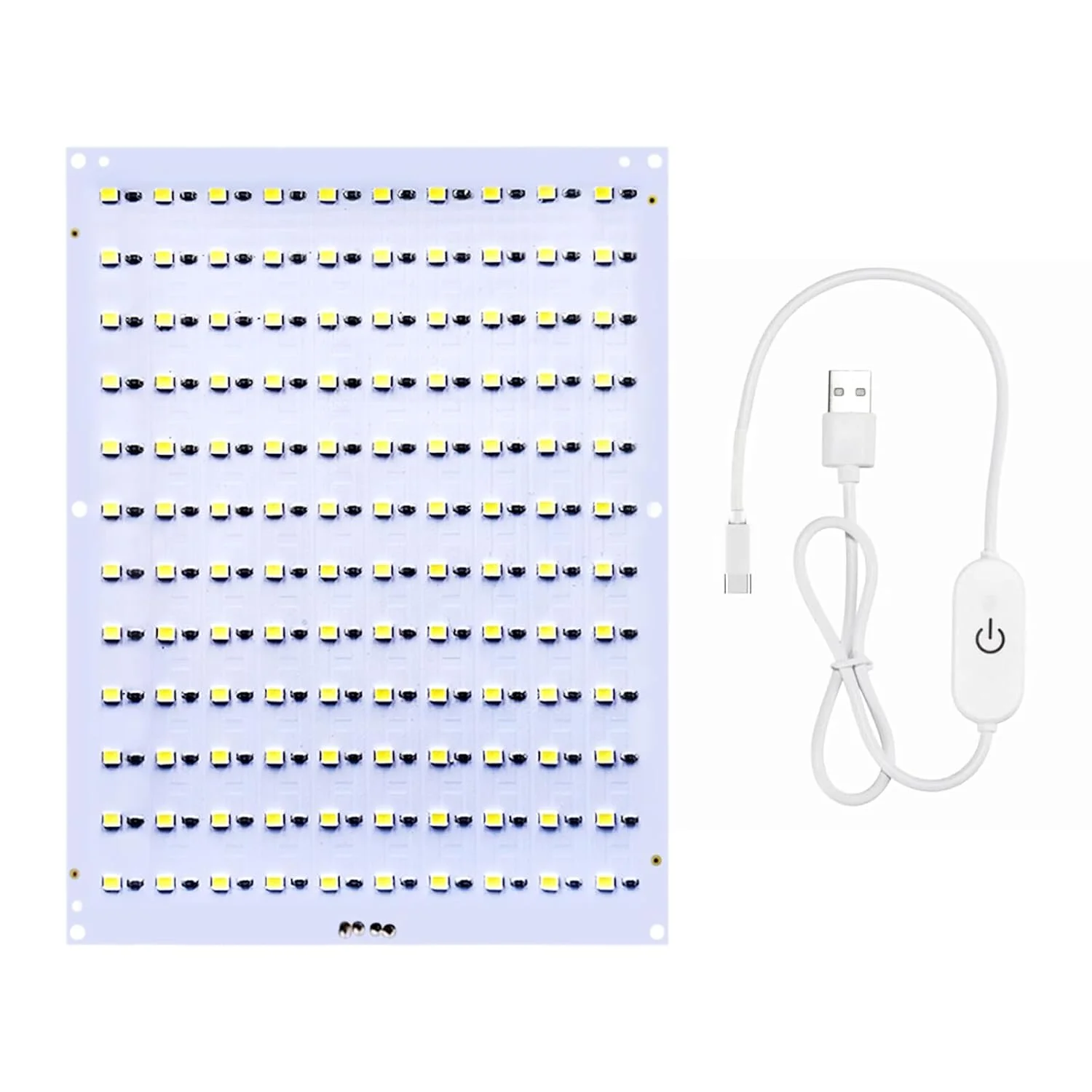 کیت برد نور پس زمینه ال ای دی CMYK مدل FAZ007 برای لوازم جانبی Bambu Lab Makerworld، قطعات یدکی سخت افزاری DIY نور پرینتر سه بعدی با تغذیه 5 ولت Type-c