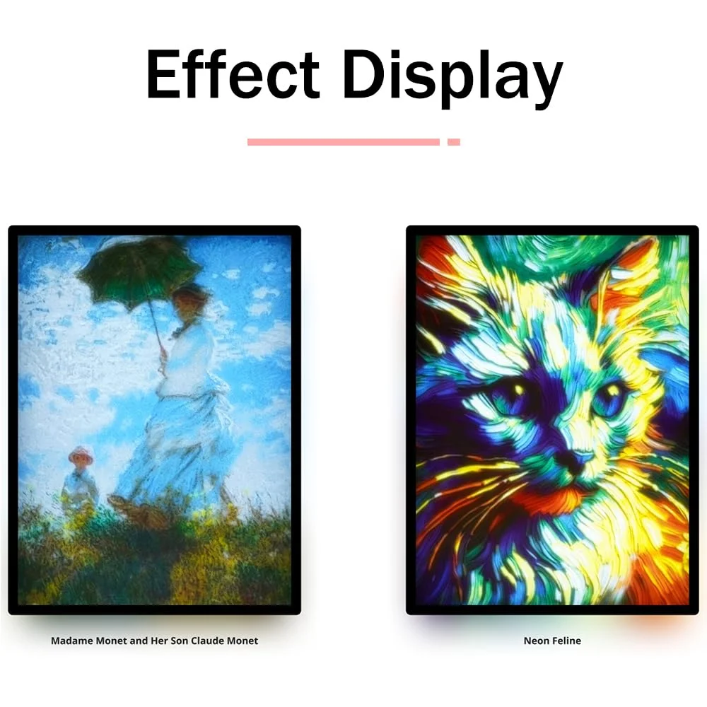 کیت برد نور پس زمینه ال ای دی KC009 KC010 برای Bambu Lab H2D/X1/P1P/A1، برد نور ال ای دی، قطعات مدل Makerworld، لوازم جانبی چاپ سه بعدی USB، مدل عکس، جعبه نور DIY، 2 عدد