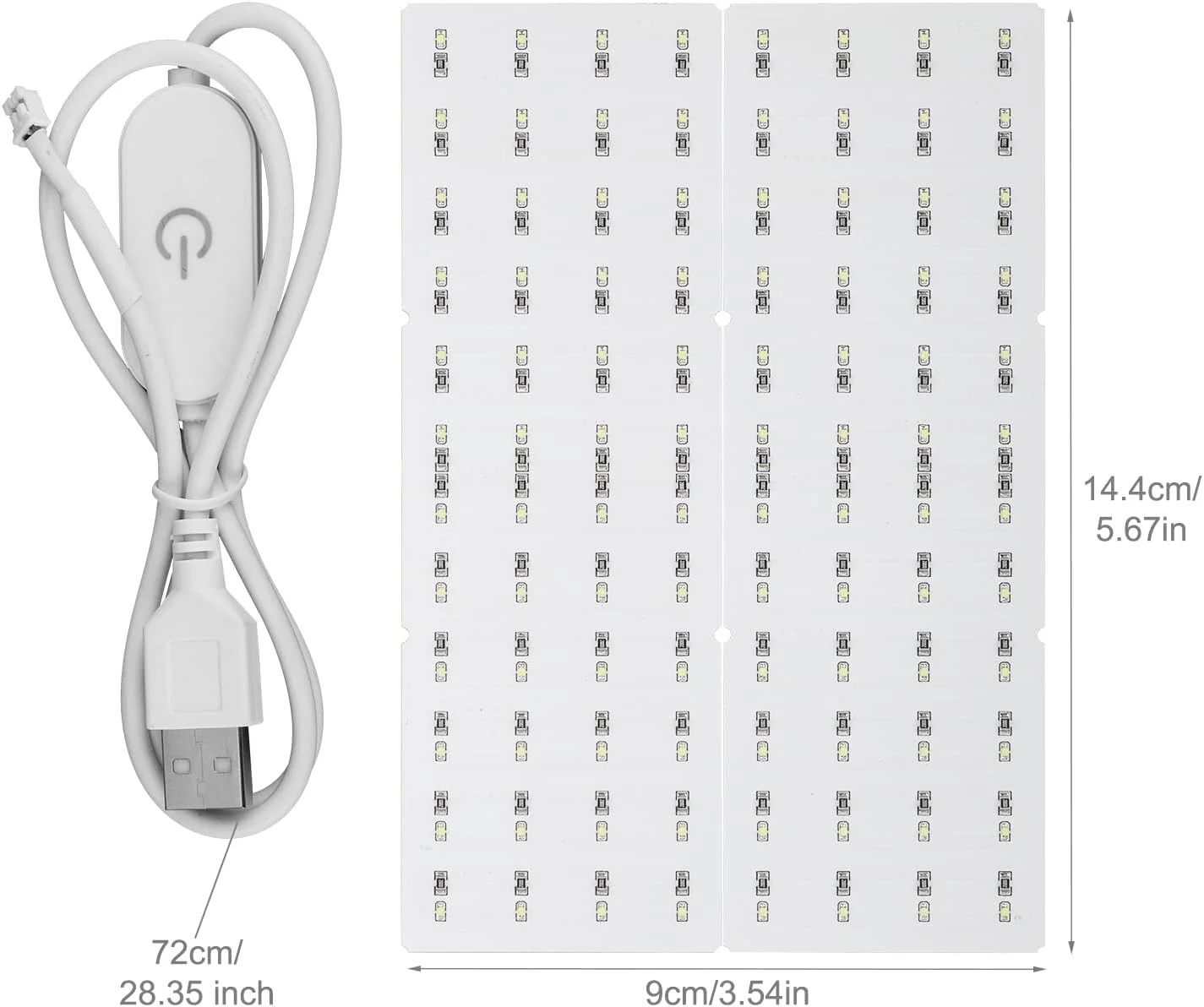 برد نور پس زمینه ال ای دی برای Bambulab، لوازم جانبی پرینتر سه بعدی، کیت برد نور پس زمینه ال ای دی Bambu Lab به همراه کابل اتصال برای مدل عکس لیتوفان، لوازم چاپ DIY