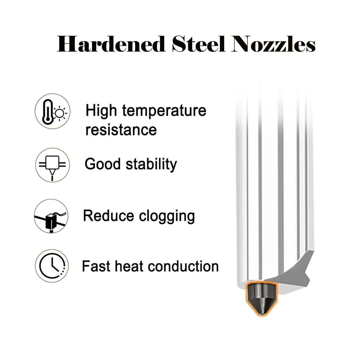 مجموعه ۳ عددی اکسترودر مینی A1 / هد چاپ اکسترودر A1، شامل ۳ جوراب سیلیکونی، مناسب برای لوازم جانبی پرینتر سه بعدی Bambu Lab A1 Mini/A1 مجموعه ۳ عددی اکسترودر مینی A1 / هد چاپ اکسترودر A1، شامل ۳ جوراب سیلیکونی، مناسب برای لوازم جانبی پرینتر سه بعدی Bambu Lab A1 Mini/A1