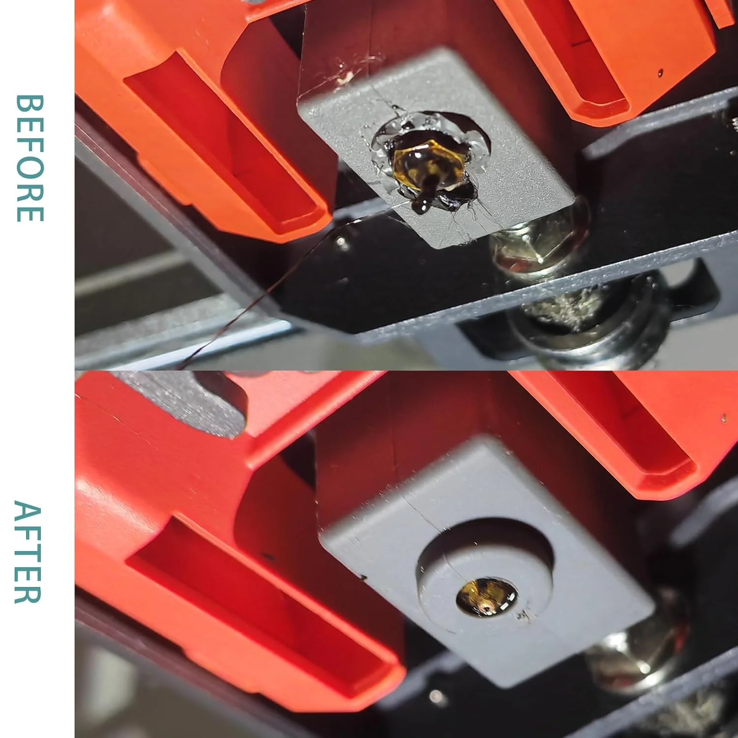 جوراب سیلیکونی هاتاند کمبو کبرا 3، 4 عدد روکش بلوک گرمایشی برای جلوگیری از تجمع فیلامنت، فقط برای لوازم جانبی پرینتر سه بعدی K3C جوراب سیلیکونی هاتاند کمبو کبرا 3، 4 عدد روکش بلوک گرمایشی برای جلوگیری از تجمع فیلامنت، فقط برای لوازم جانبی پرینتر سه بعدی K3C