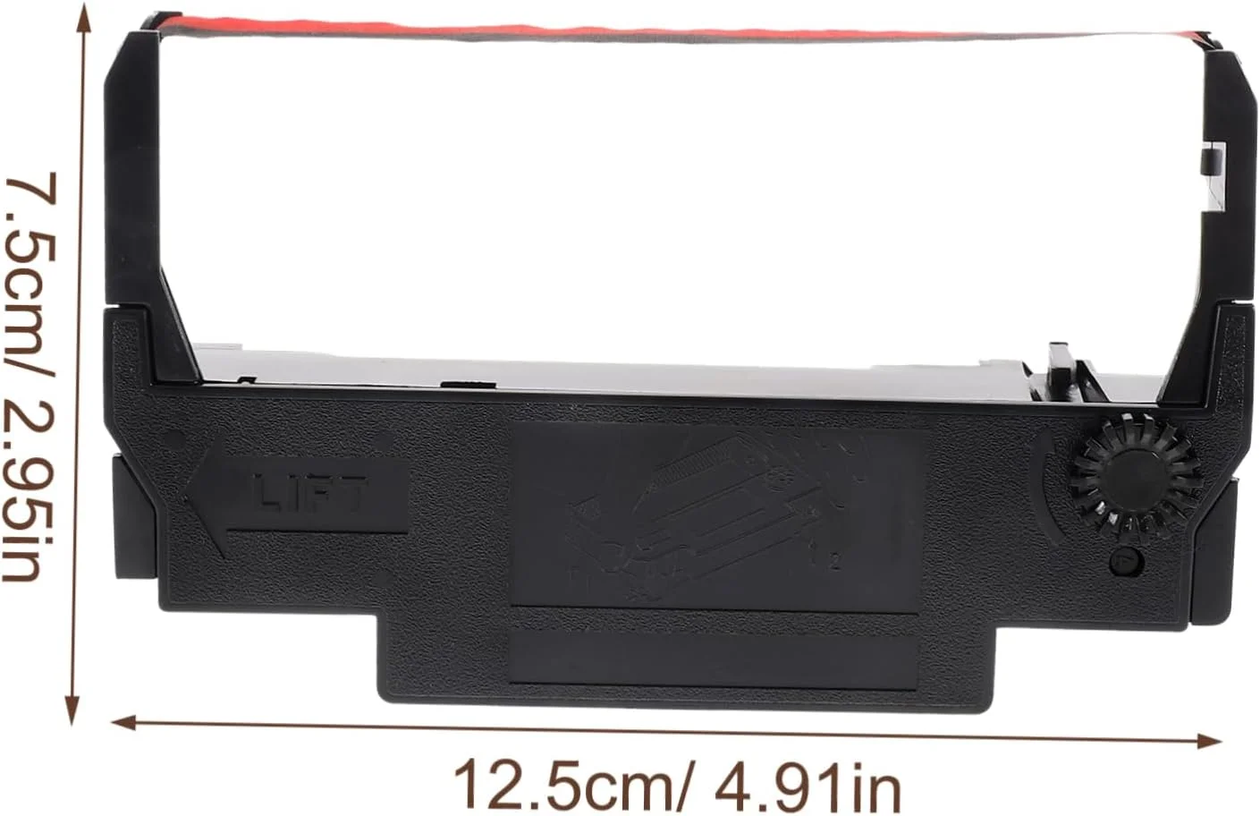 ARTIBETTER 5 عدد کاست ریبون برای دستگاه پخش نوار، نگهدارنده ریبون جوهر همه کاره برای لوازم جانبی چاپگر