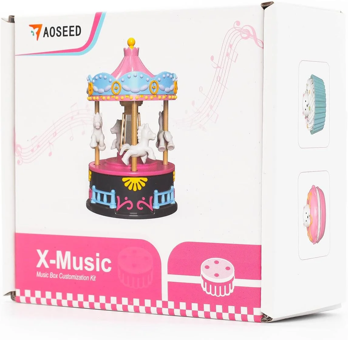 لوازم جانبی جعبه موسیقی پرینتر سه بعدی X-Maker و X-Maker Joy برای خلق اسباب بازی، کیت X-Music