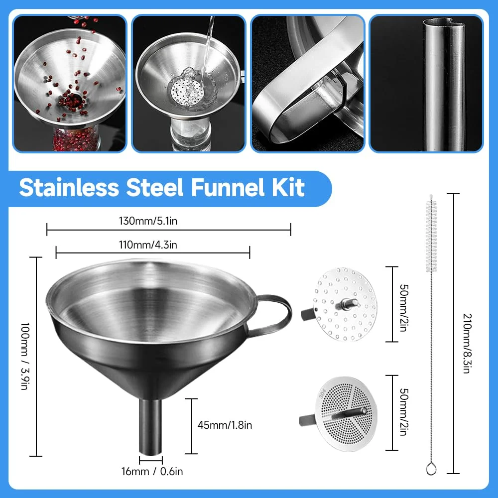 کیت ابزار لوازم جانبی پرینتر سه بعدی رزینی شامل فیلتر استیل، پد سیلیکونی و ابزار پلاستیکی برای تمیز کردن، ابزارهای اساسی برای انتقال رزین در پرینت سه بعدی