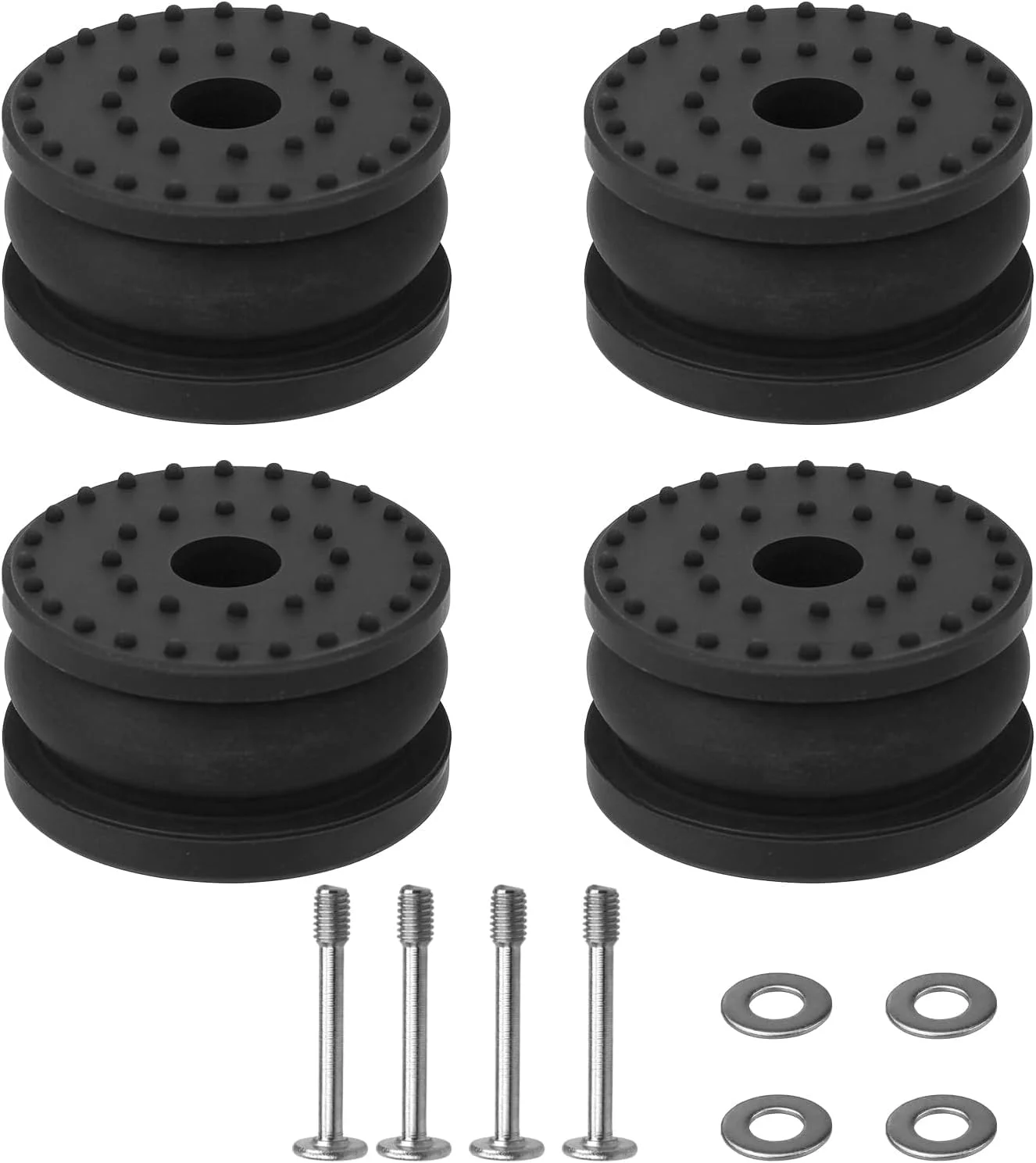 چهار عدد پایه ضد لرزش پرینتر سه بعدی h2d، پایه لاستیکی جهانی، پد لاستیکی سیلیکونی ضد لغزش سازگار با پرینتر سه بعدی h2d بامبو لب، جایگزین