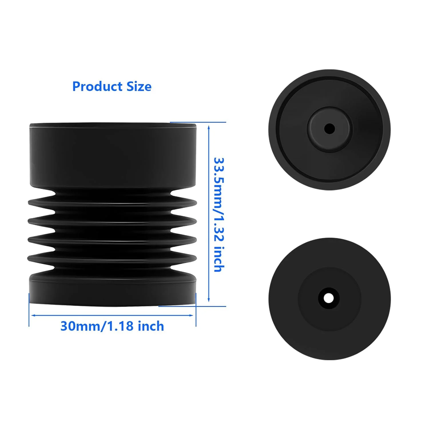 ۸ عدد پایه ضد لرزش برای Elegoo Centauri Carbon/Centauri، پدهای جاذب شوک پرینتر سه بعدی، پایه های لاستیکی سیلیکونی ضد لغزش، کاهش لرزش و صدا ۸ عدد پایه ضد لرزش برای Elegoo Centauri Carbon/Centauri، پدهای جاذب شوک پرینتر سه بعدی، پایه های لاستیکی سیلیکونی ضد لغزش، کاهش لرزش و صدا