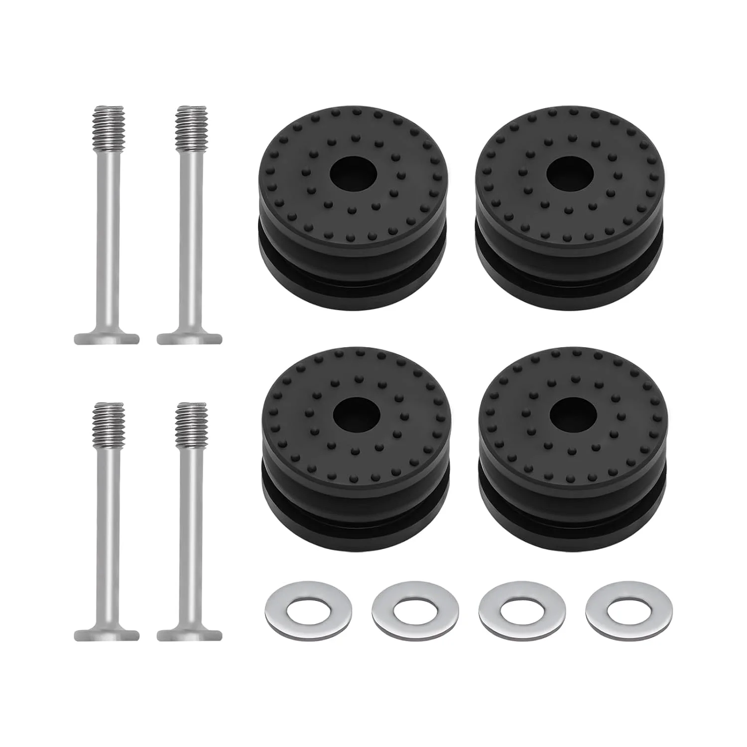 ۴ عدد پایه ضد لرزش H2D، پدهای پایه پرینتر سه بعدی با پیچ و واشر، کیت جایگزین برای Bambu lab H2D، H2D Combo، کاهش لرزش و صدا