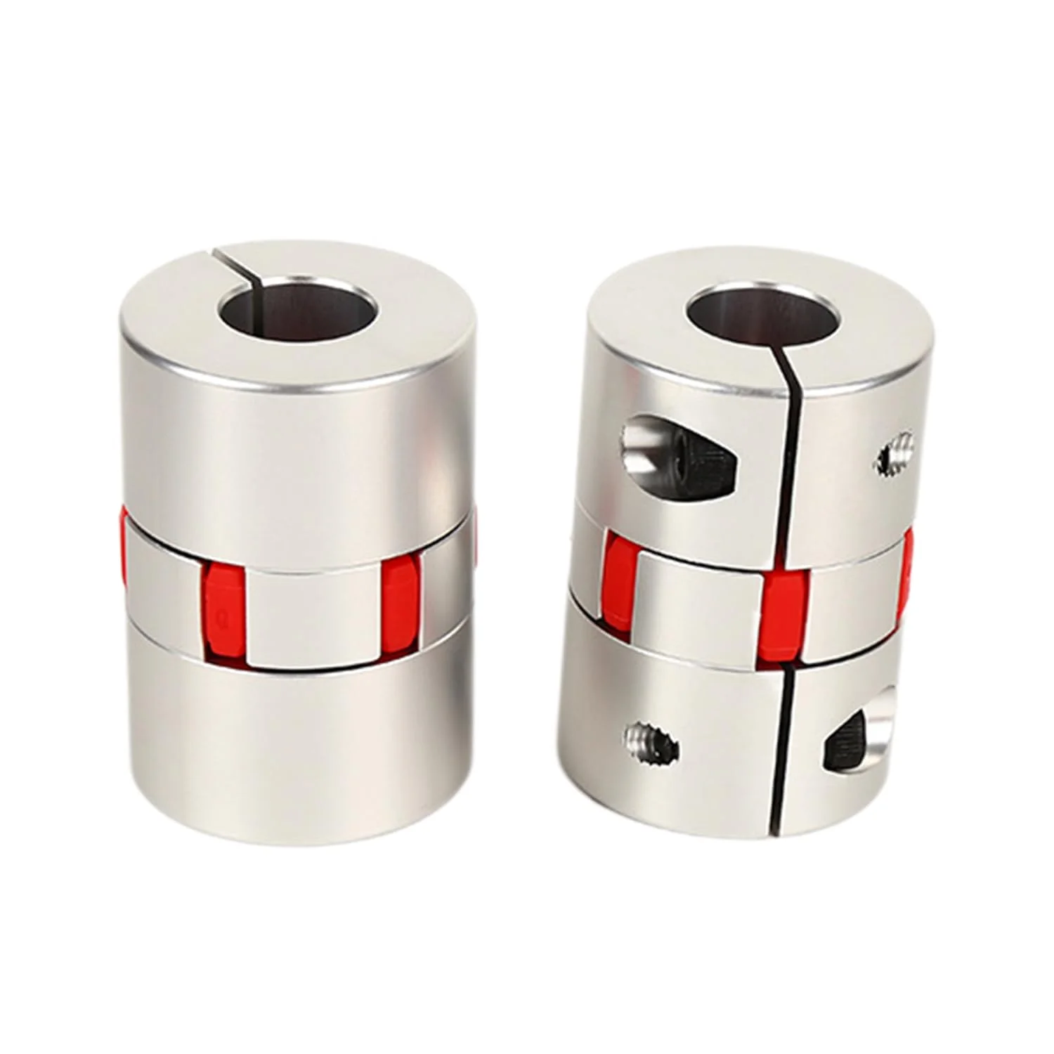 کوپلینگ شفت انعطاف پذیر آلومینیومی 9.525 میلی متر به 12 میلی متر، D30mm L35mm اتصال دهنده موتور انعطاف پذیر برای لوازم جانبی پرینتر سه بعدی موتور پله ای سروو دستگاه CNC (دو عدد)