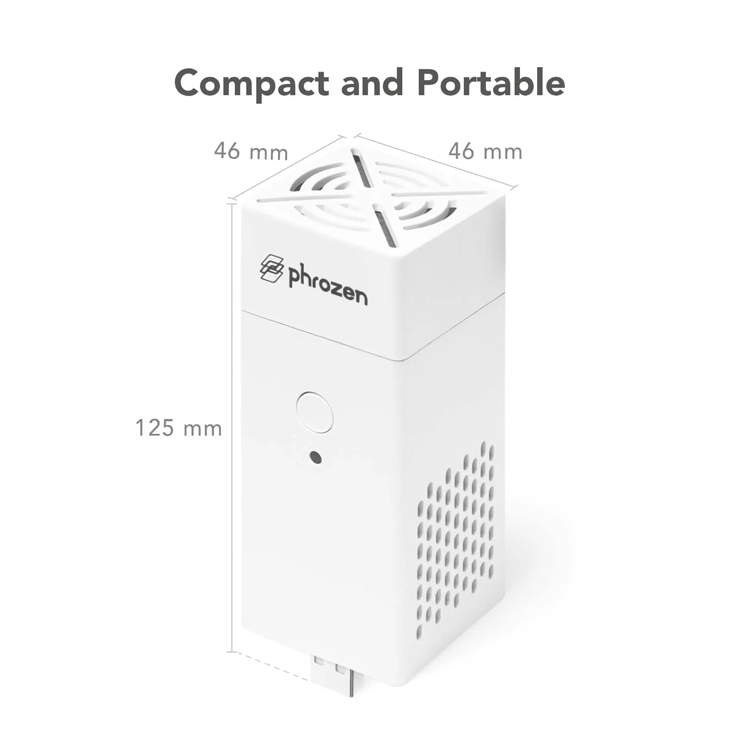 تصفیه کننده هوای USB فروزن برای پرینتر سه بعدی Mighty Revo 14K، فیلتر کربن فعال فشرده برای کاهش موثر بو و دود رزین در پرینت سه بعدی LCD، لوازم جانبی ضروری برای فضای کاری تمیزتر، بسته 2 عددی