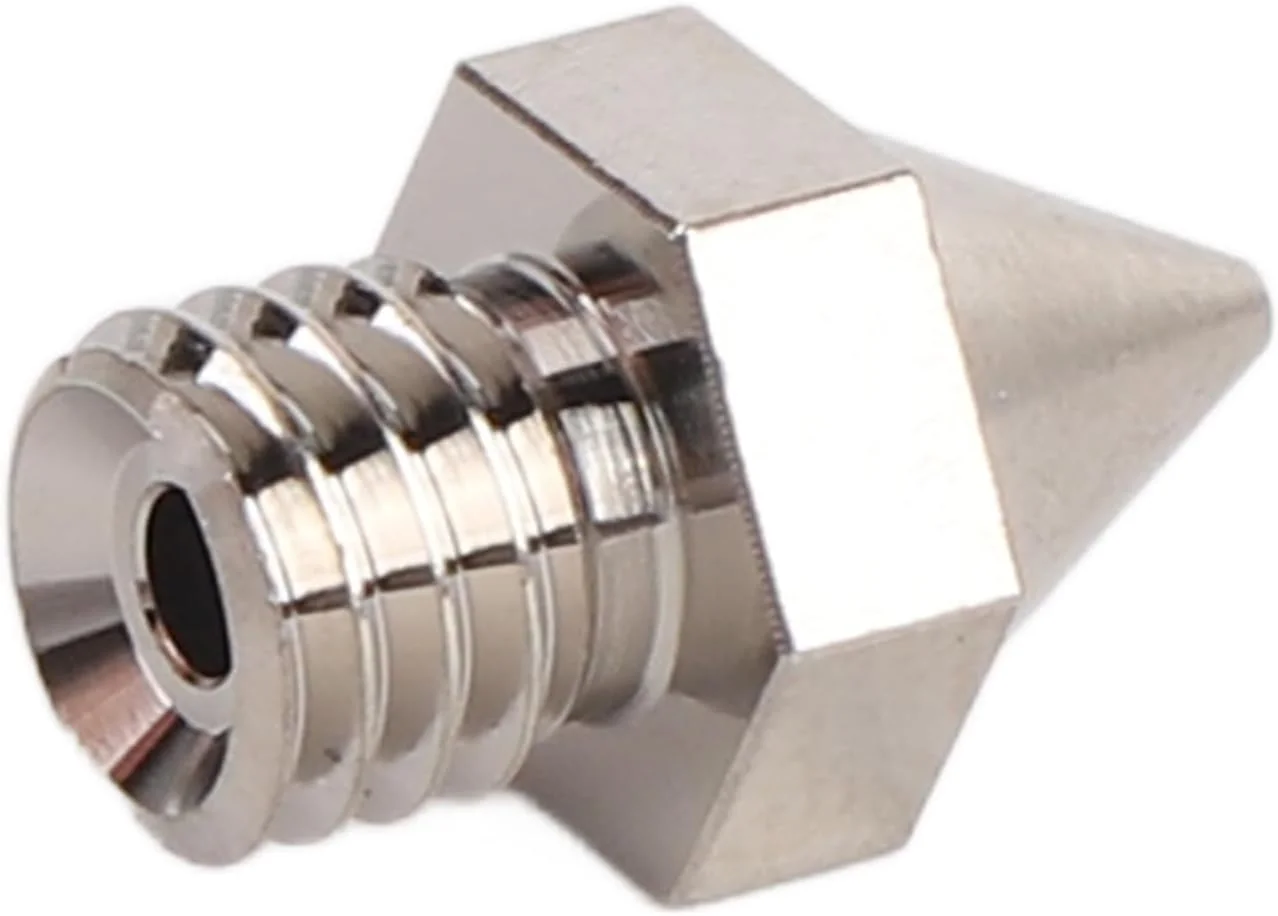 نازل فولادی سخت کاری شده Acouto MK8، نوک نازل پرینتر سه بعدی 0.4 میلی متری، آلیاژ ماشین کاری شده دقیق، جایگزین قسمت داغ، سری Raise3D N Pro2 Pro3 E2، صنعتی، علمی و افزودنی