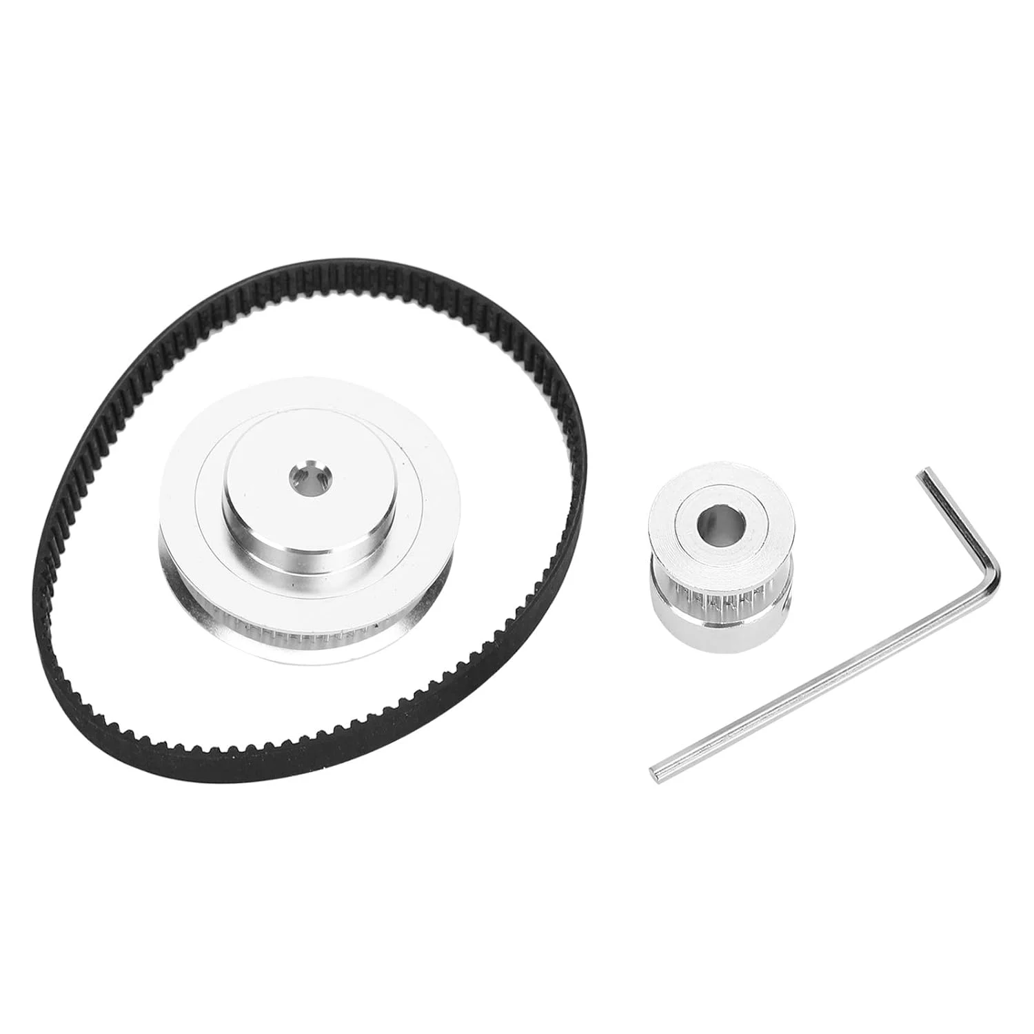 چرخ دنده تایمینگ آلومینیومی Acouto، 20/60 دندانه، برای قطعات پرینتر سه بعدی - P36-GT2-6-BF