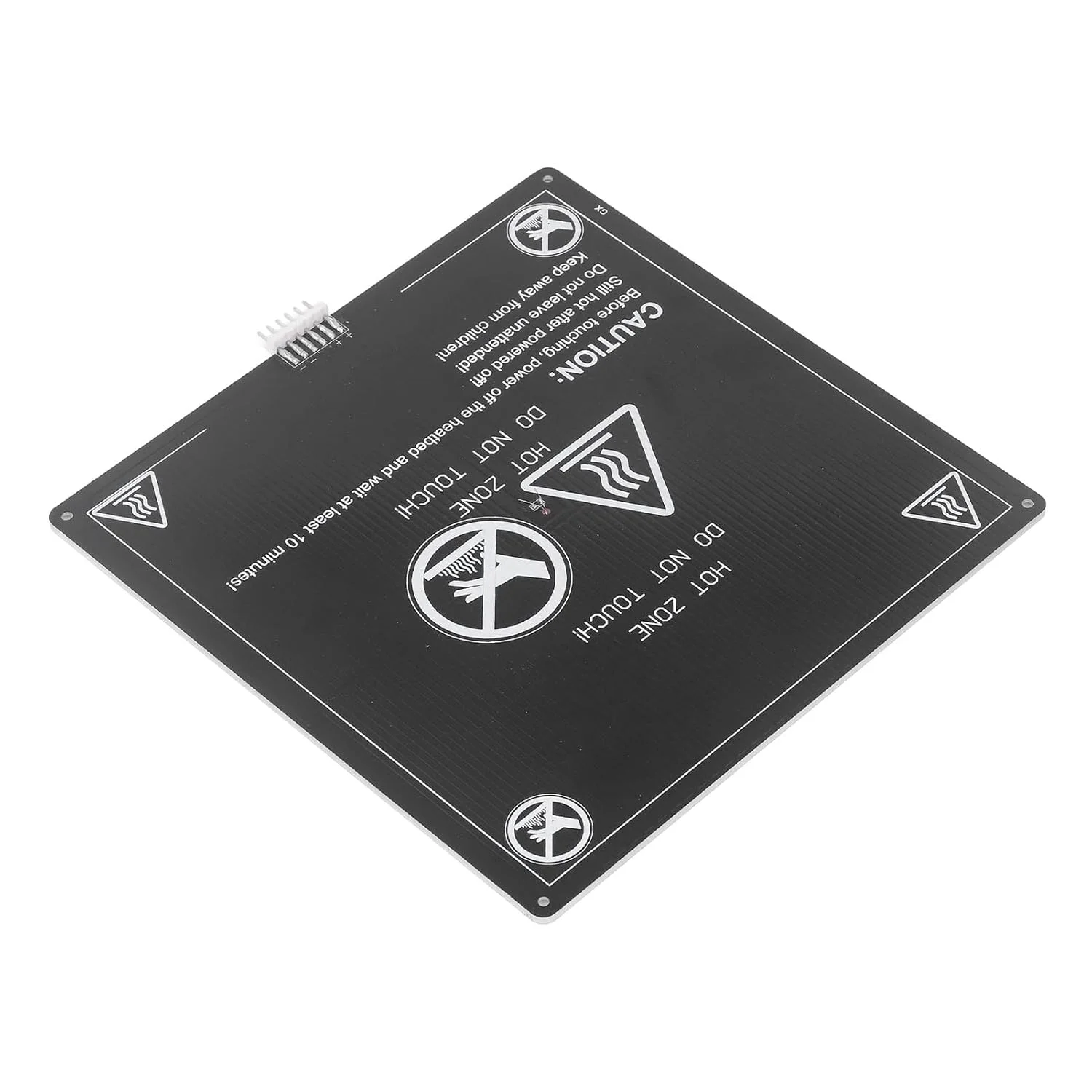 صفحه گرمایشی آلومینیومی Acouto MK2 MK3 12V برای پرینتر سه بعدی، صفحه گرمایشی 220x220 میلی متر، ضخامت 3 میلی متر، همراه با سیم 90 سانتی متری DC12V 3 V2 - تولید افزودنی صنعتی و علمی