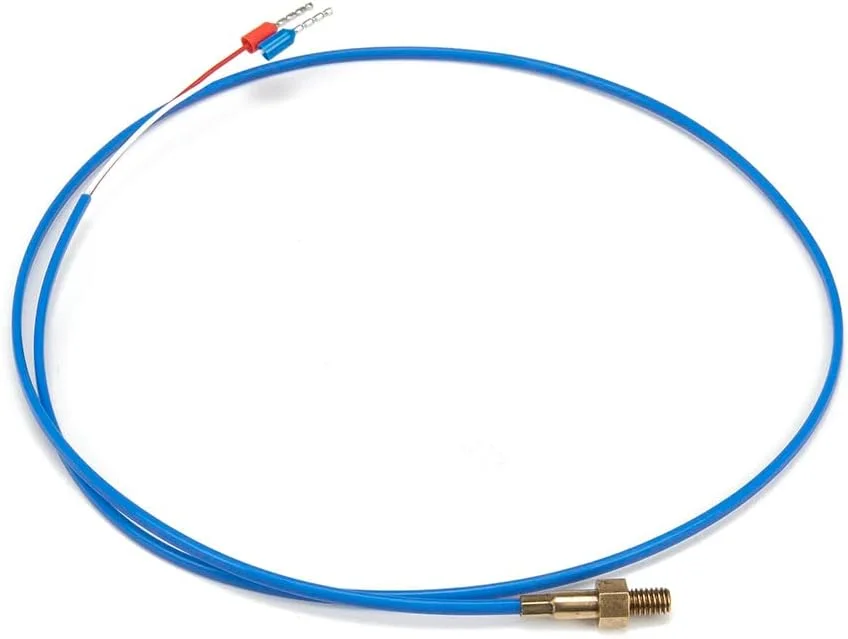 【 لوازم جانبی 】 ترموکوپل نوع K با سرپیچ M3 M4 بدون اتصال به زمین، کابل پلاستیکی 0.6 متری، سنسور دمای ترموکوپل پرینتر سه بعدی (رنگ: پیچ M3 6x6.8mm شش گوش)